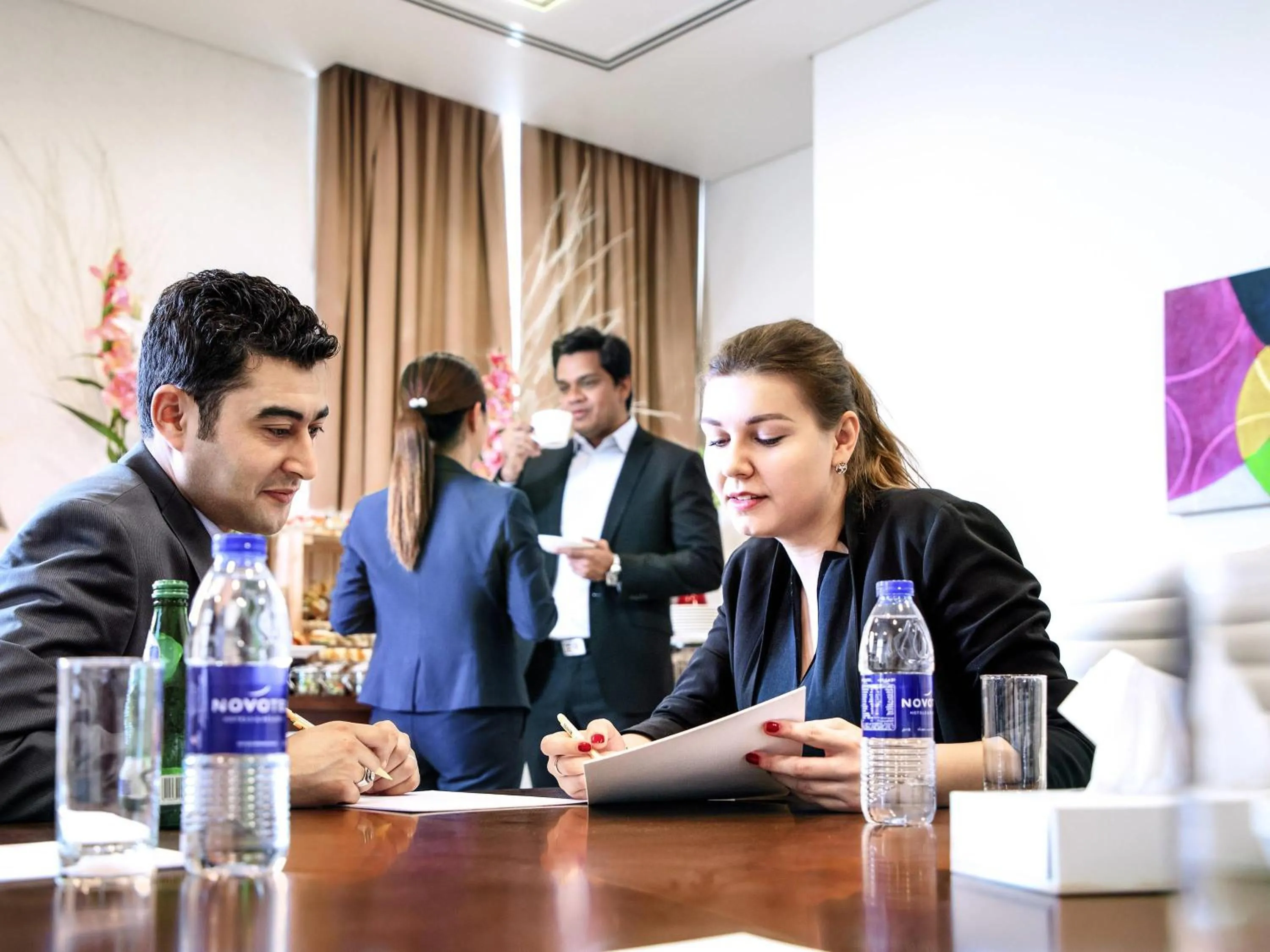 Meeting/conference room in Novotel Abu Dhabi Gate