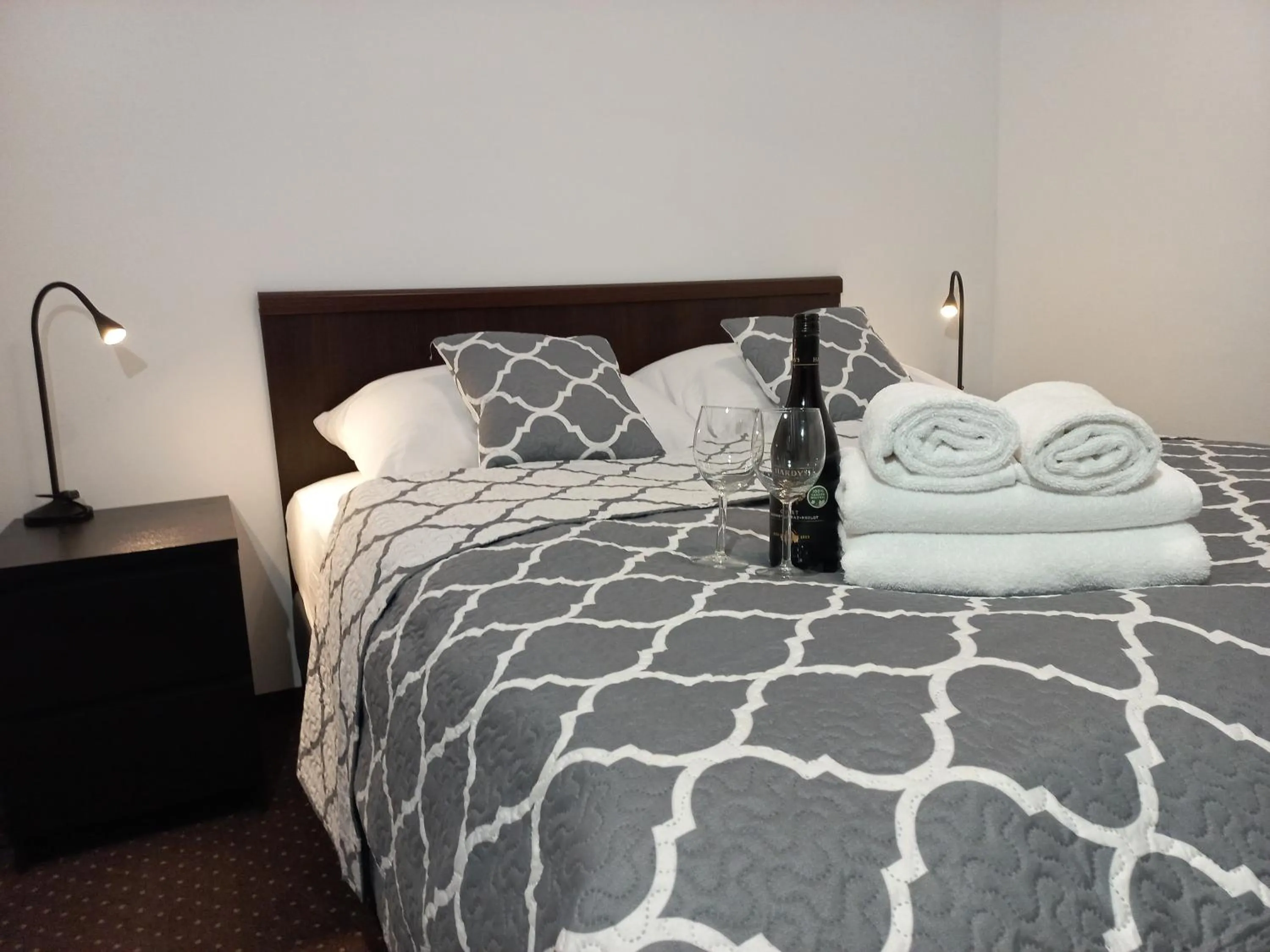 Bed in Pensjonat Plażowy Boss z Restauracją 50 metrów od Morza