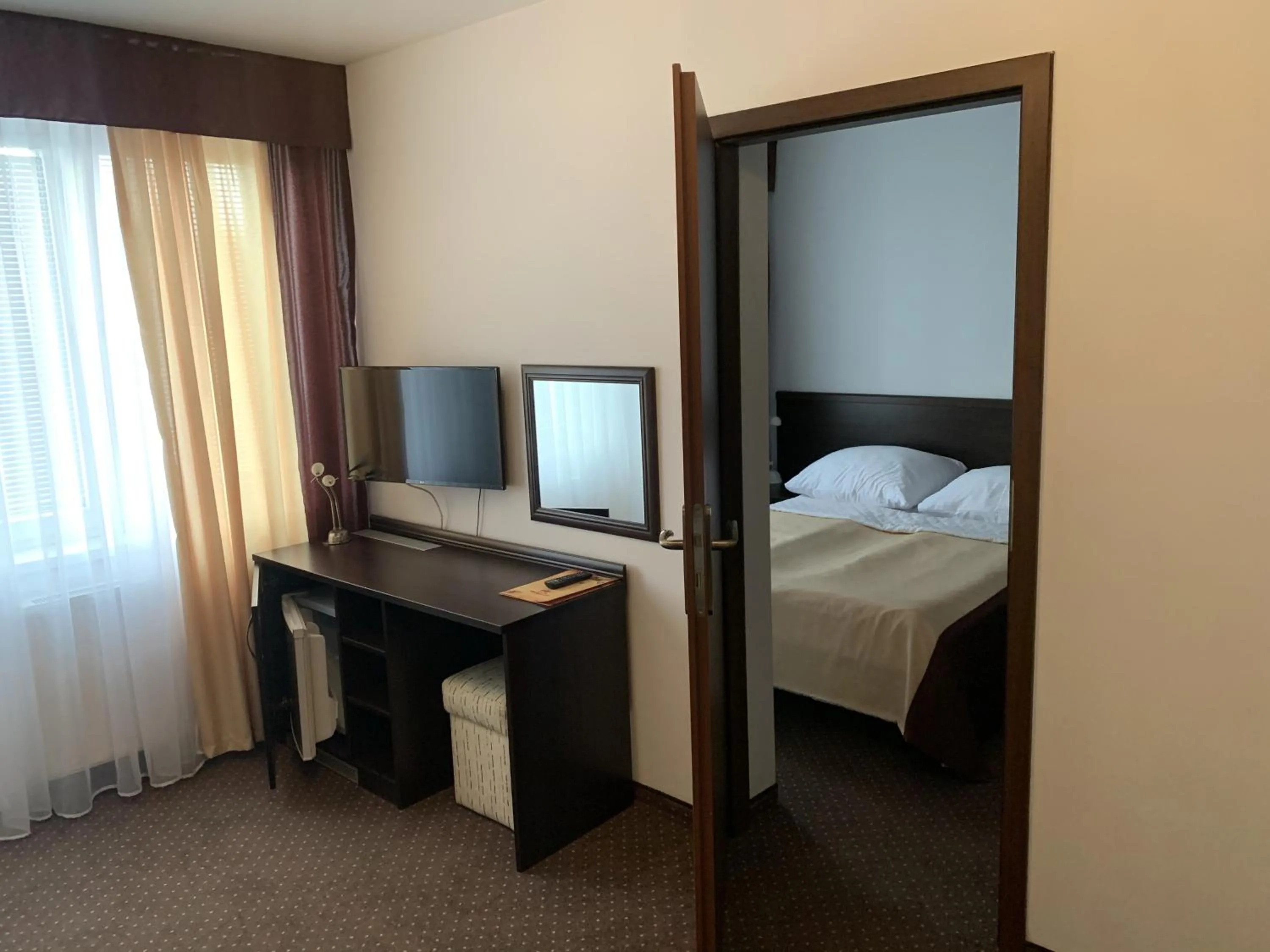 Bed in Pensjonat Plażowy Boss z Restauracją 50 metrów od Morza