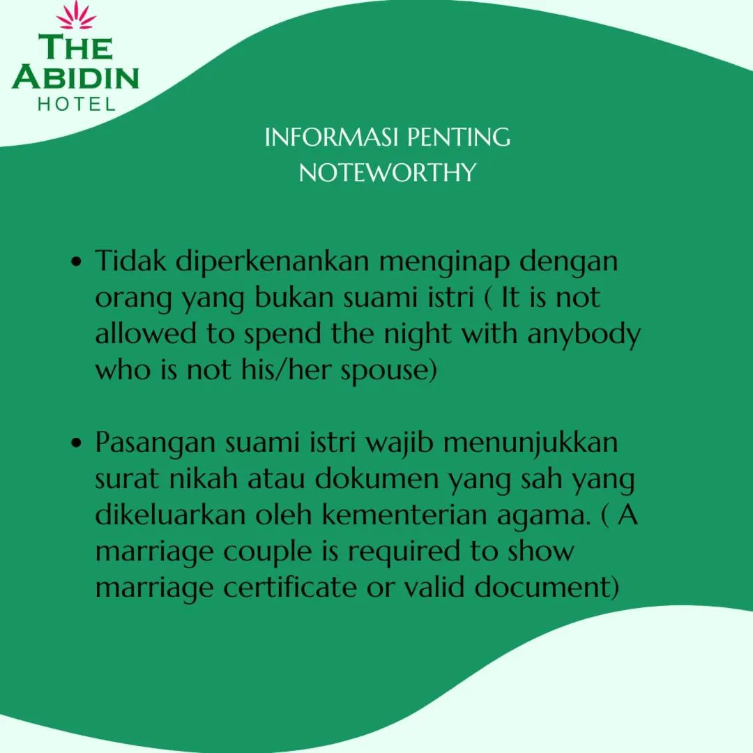 The Abidin Hotel Syari'ah