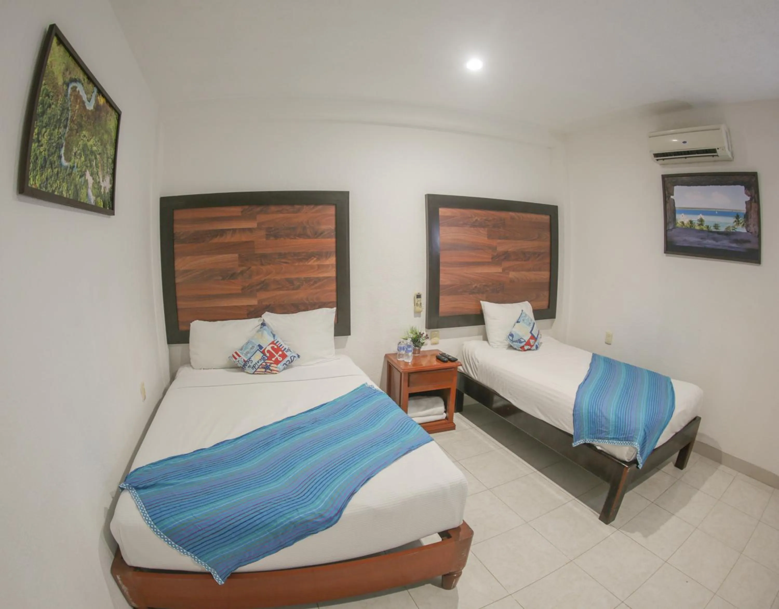 Triple Room with Private Bathroom in Seven Blue House Village & Lodge