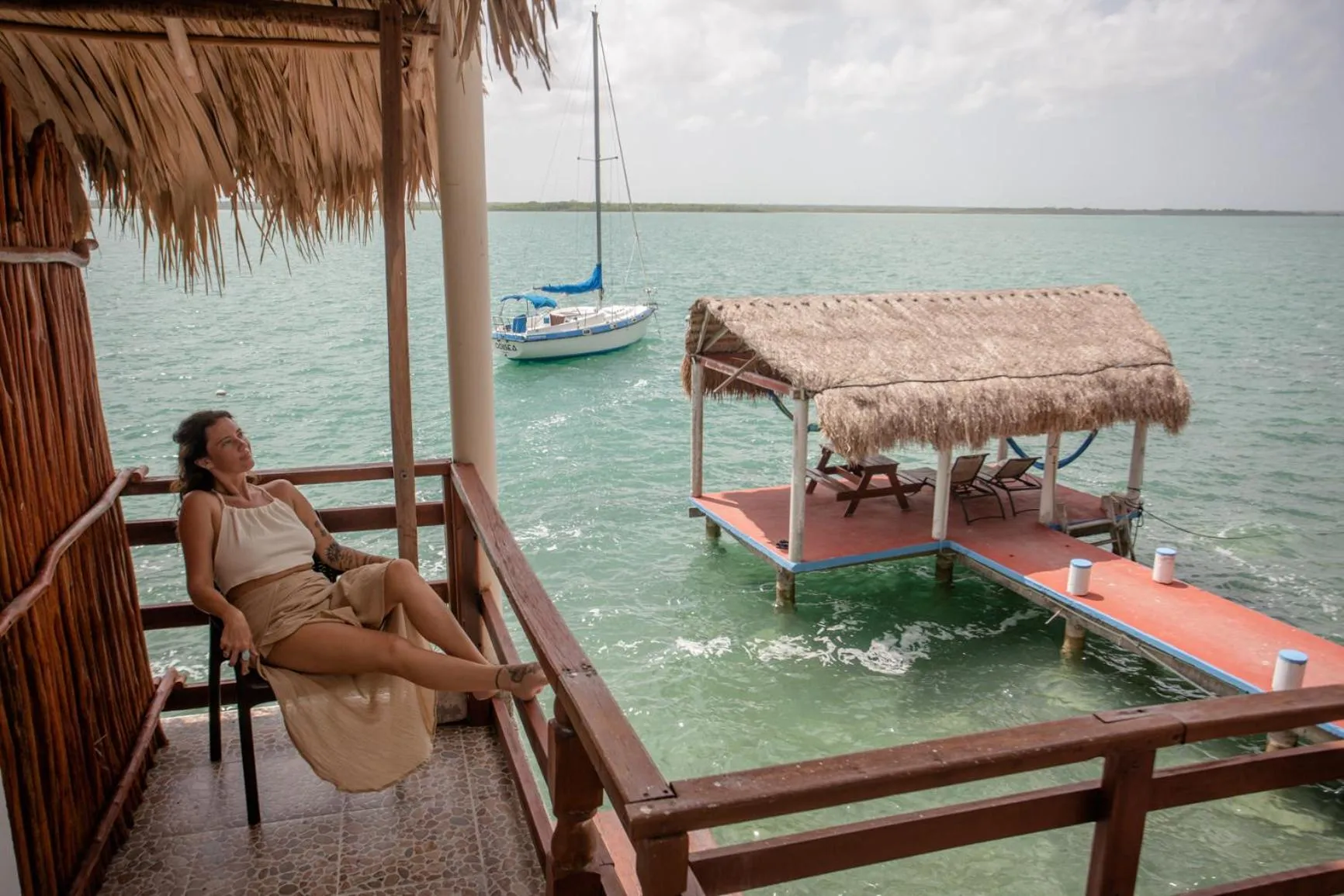 Balcony/Terrace in Seven Blue House Village & Lodge