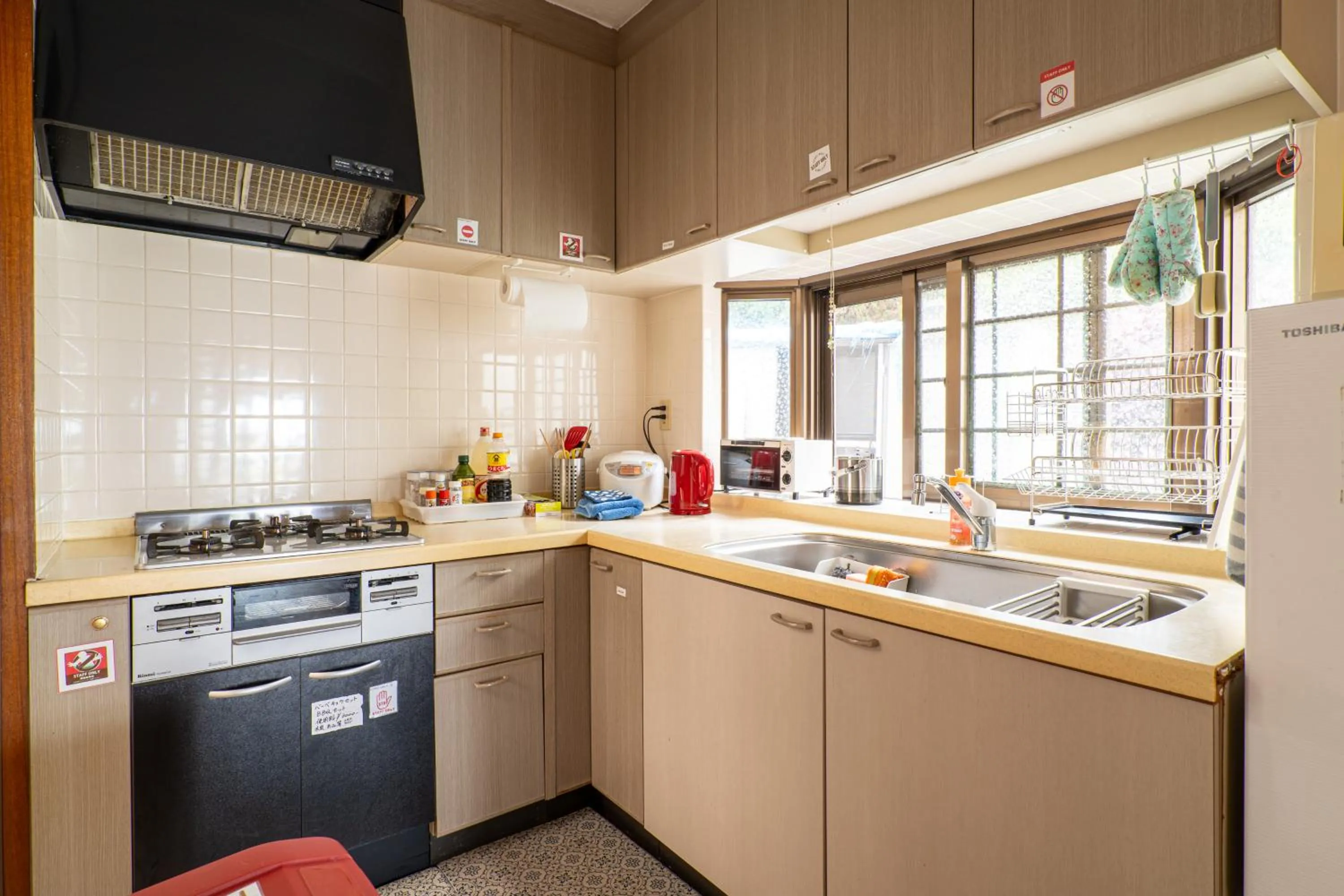 kitchen in Beach House Yomitan