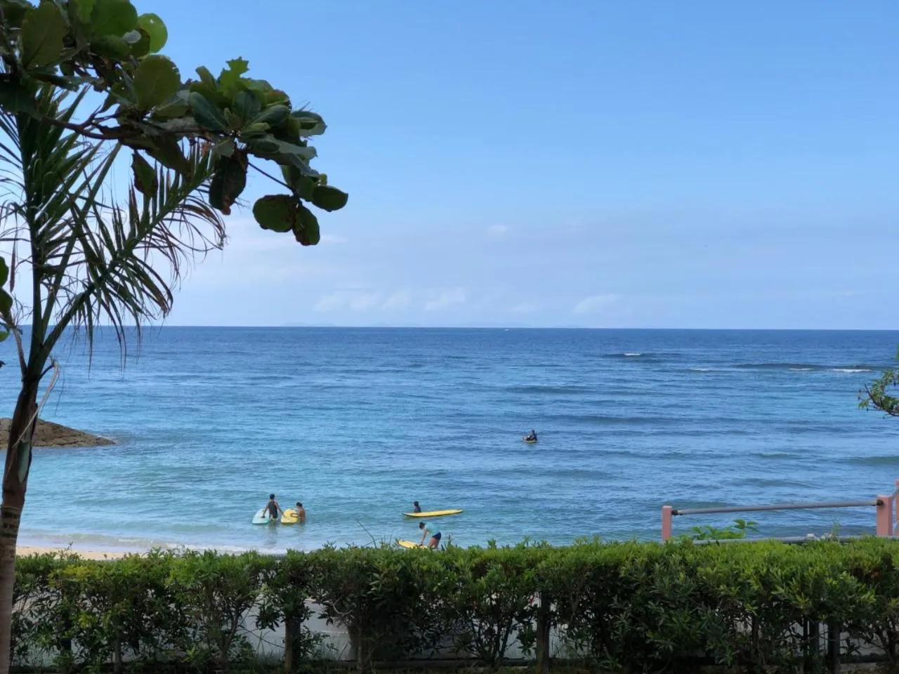 Natural landscape in Beach House Yomitan