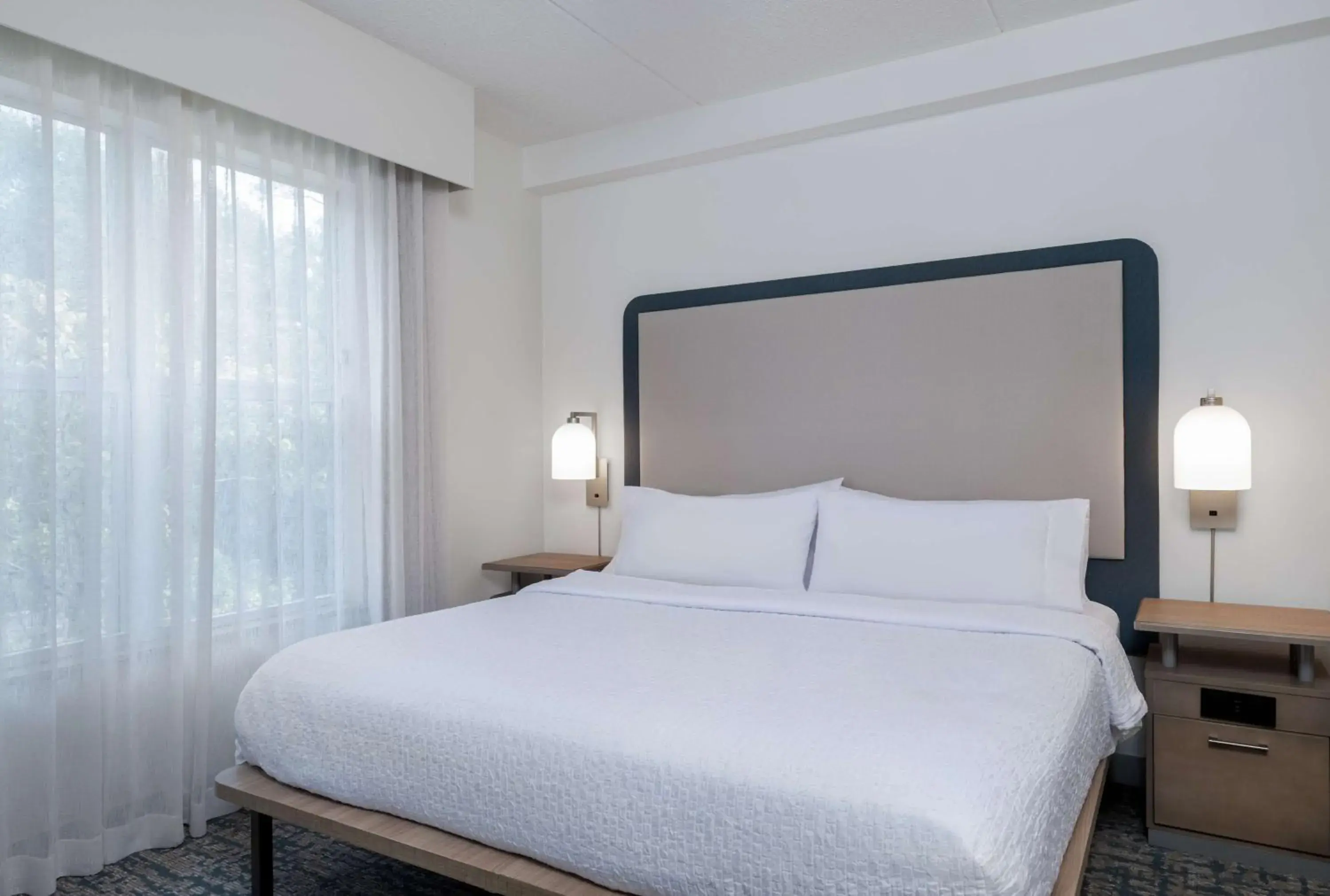 Bed in Homewood Suites by Hilton Montgomery Bed in Homewood Suites by Hilton Montgomery