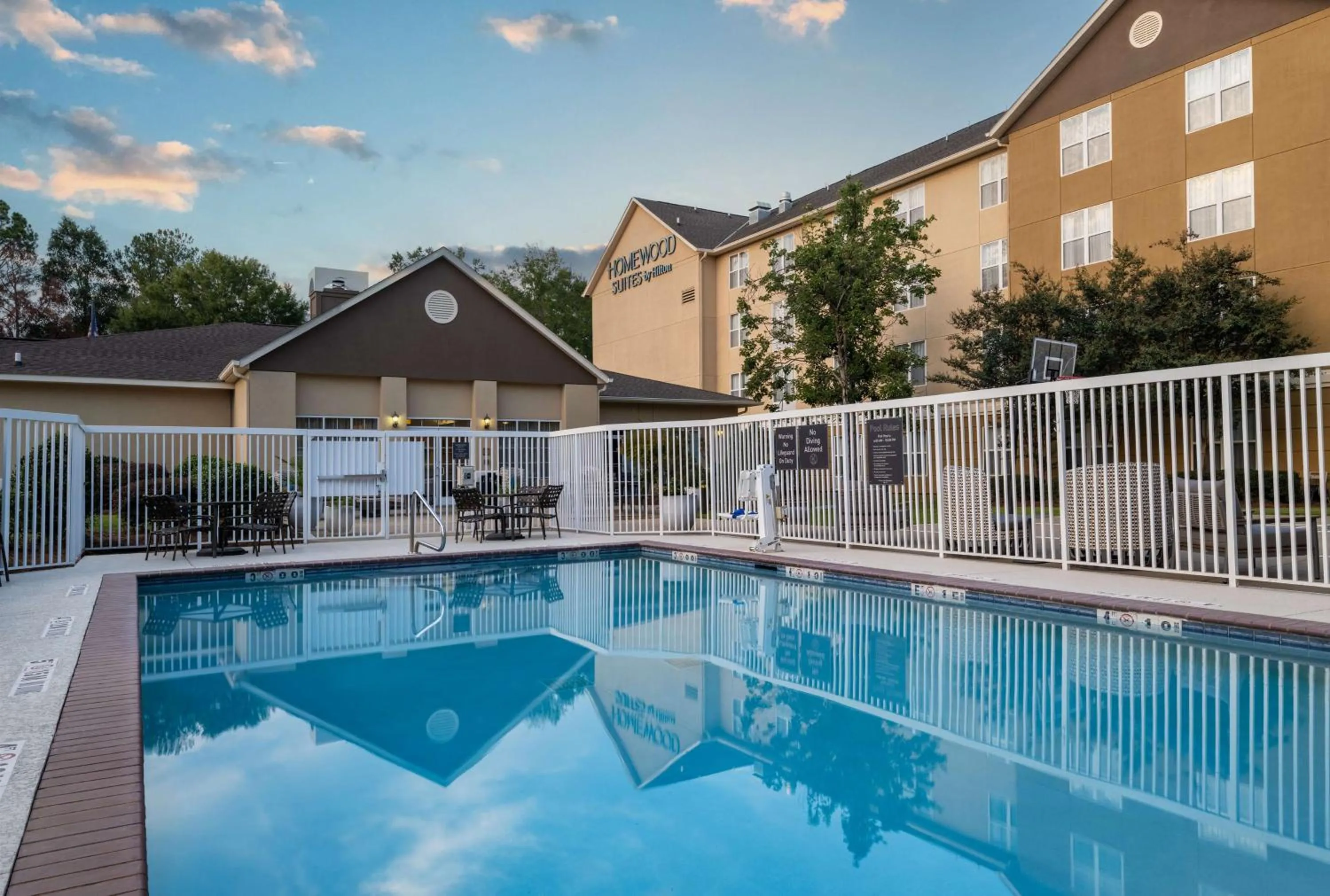Pool view in Homewood Suites by Hilton Montgomery