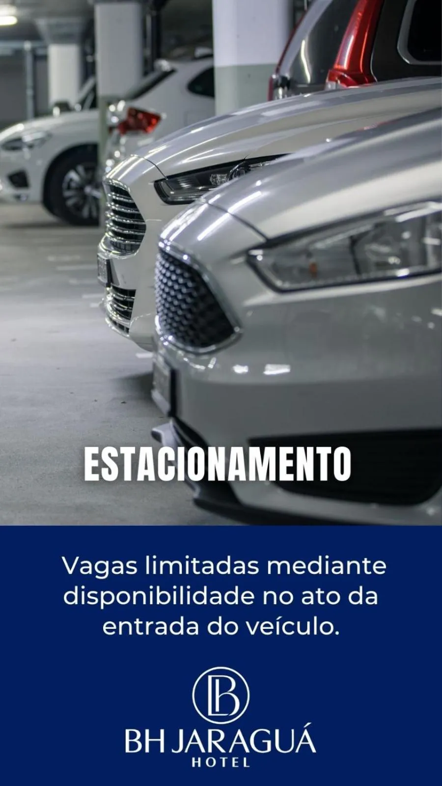 Parking in BH Jaraguá Hotel