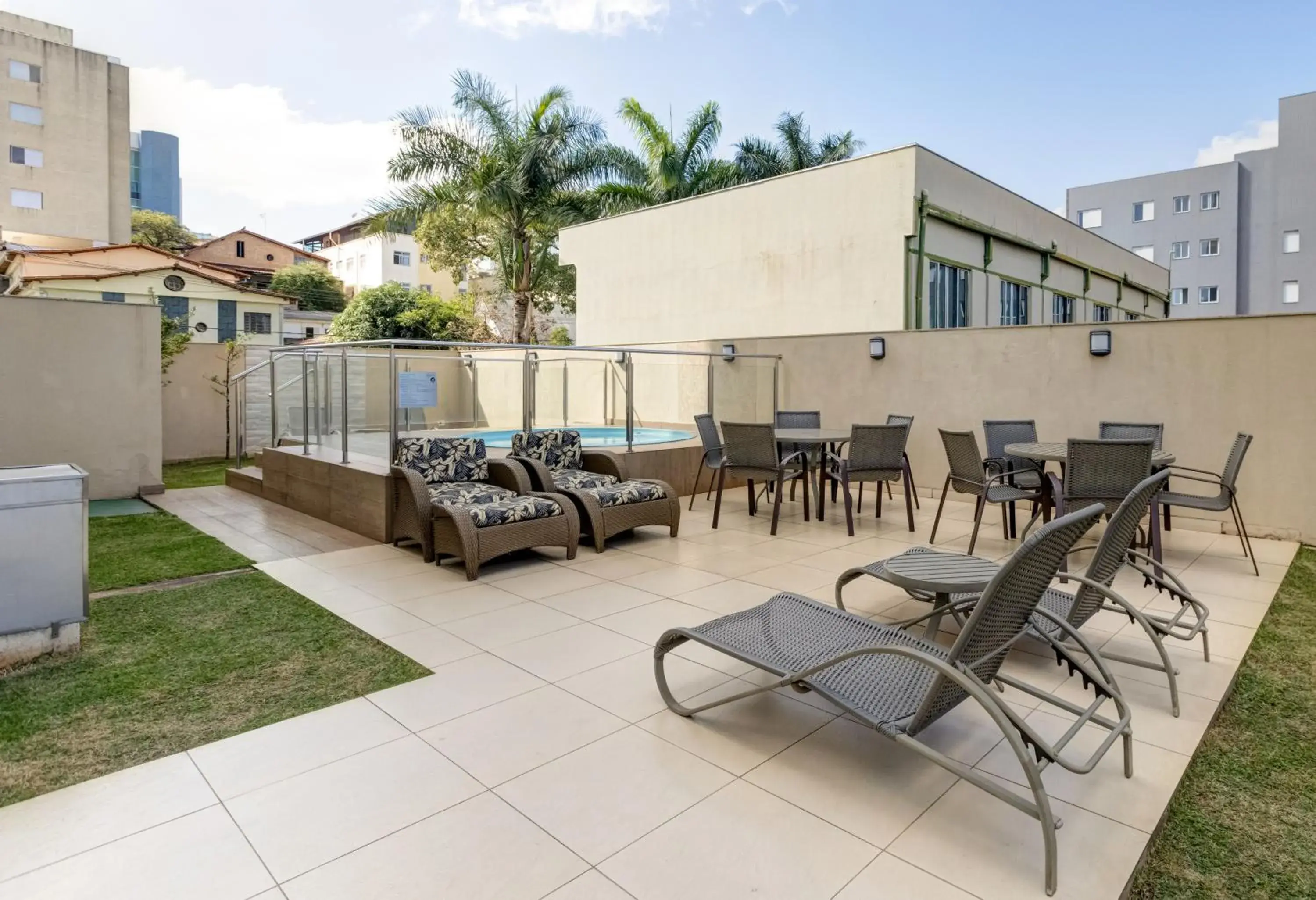 Swimming pool in BH Jaraguá Hotel Swimming pool in BH Jaraguá Hotel