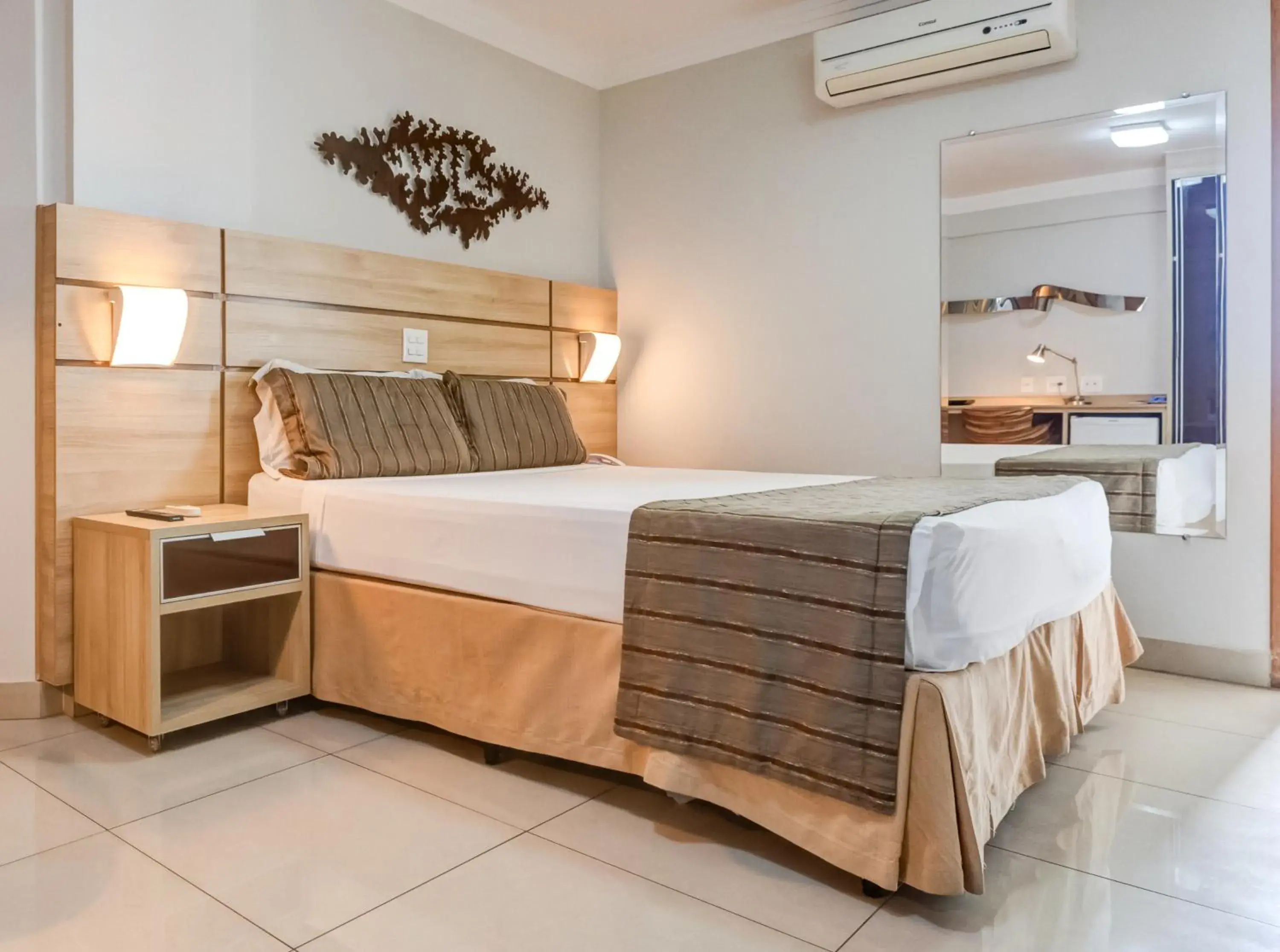 Bed in BH Jaraguá Hotel Bed in BH Jaraguá Hotel