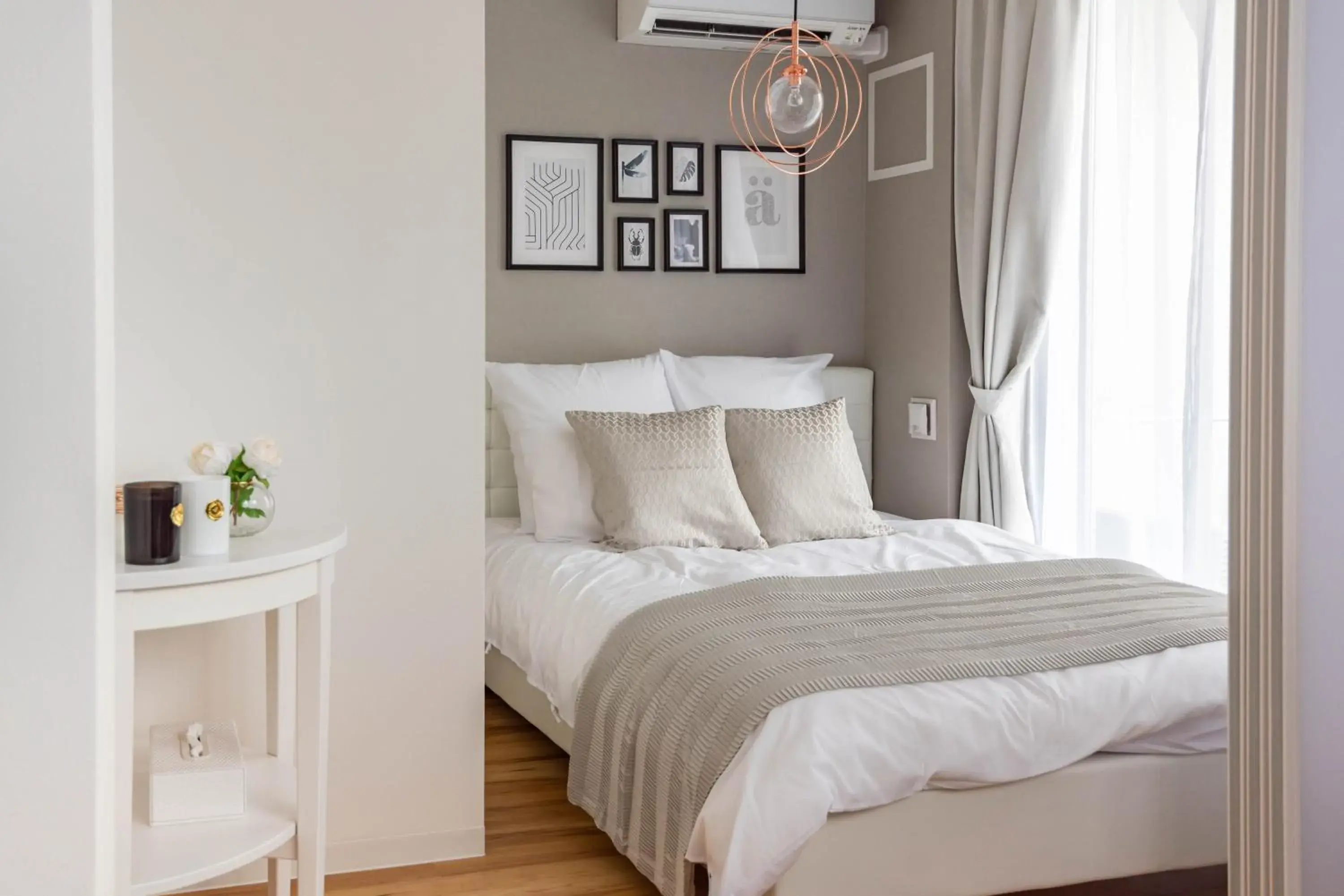Bedroom, Bed in Exia Daikoku AFP Apartment Bedroom, Bed in Exia Daikoku AFP Apartment