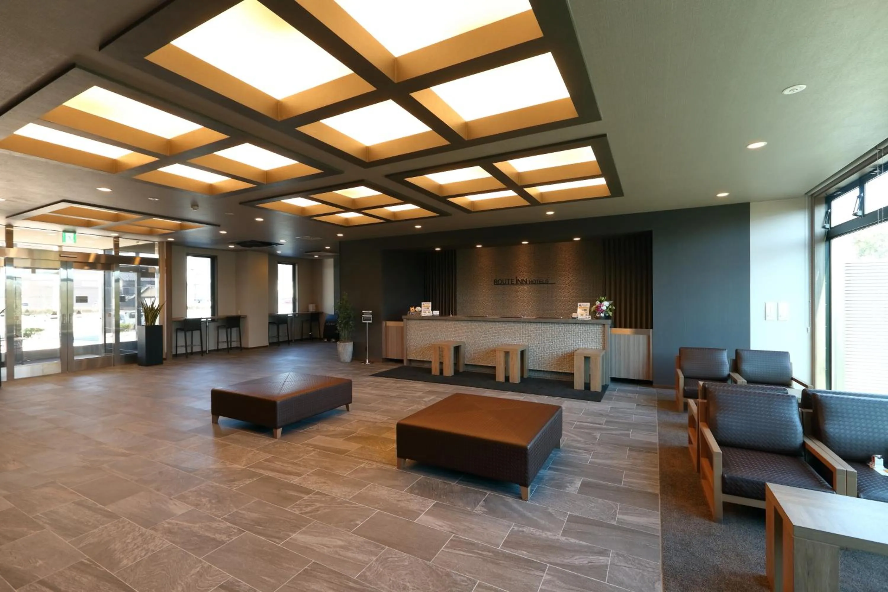 Lobby or reception in Hotel Route-Inn Shinshiro