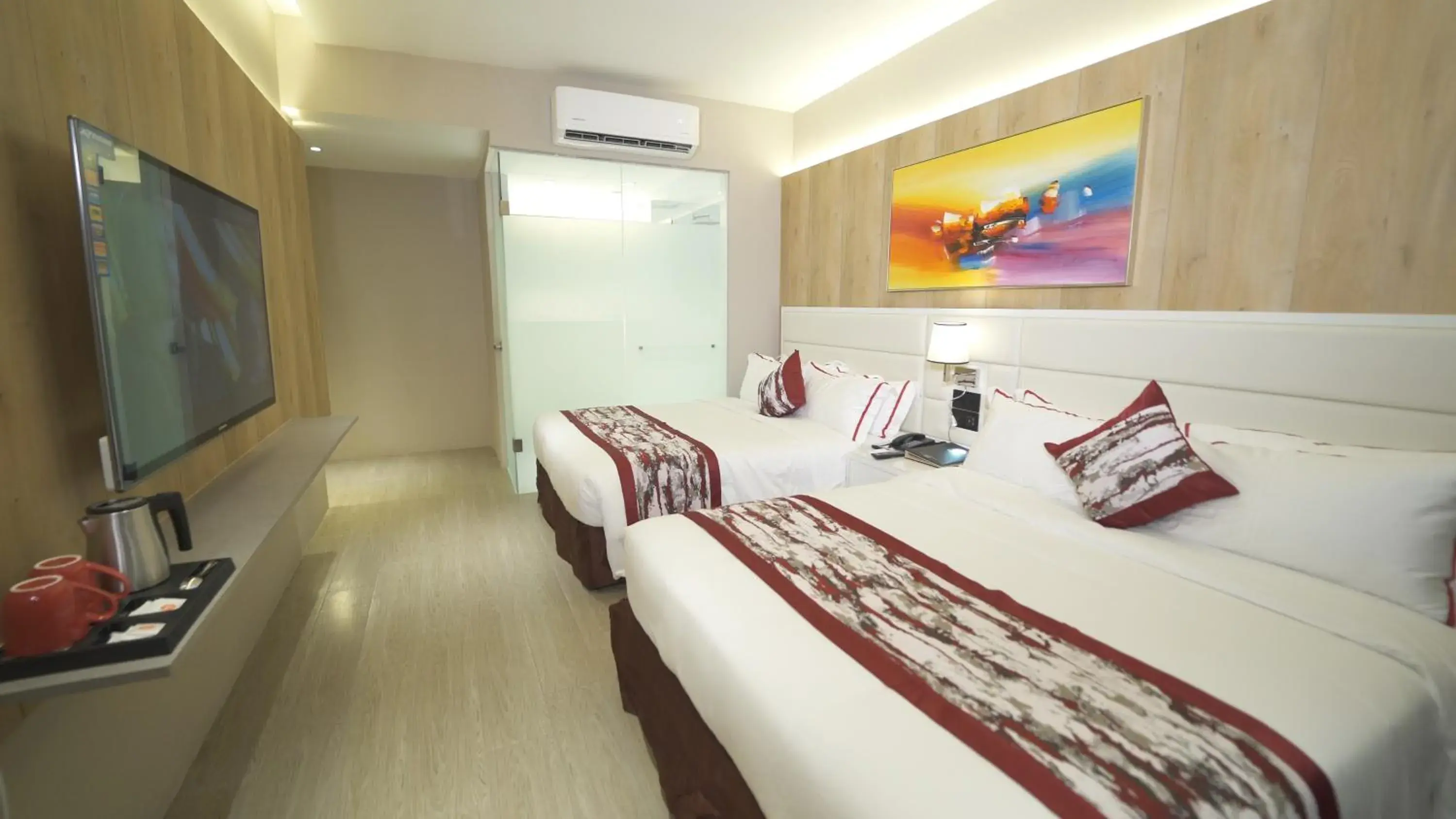 Photo of the whole room, Bed in Red Hotel Cubao, Quezon City Photo of the whole room, Bed in Red Hotel Cubao, Quezon City