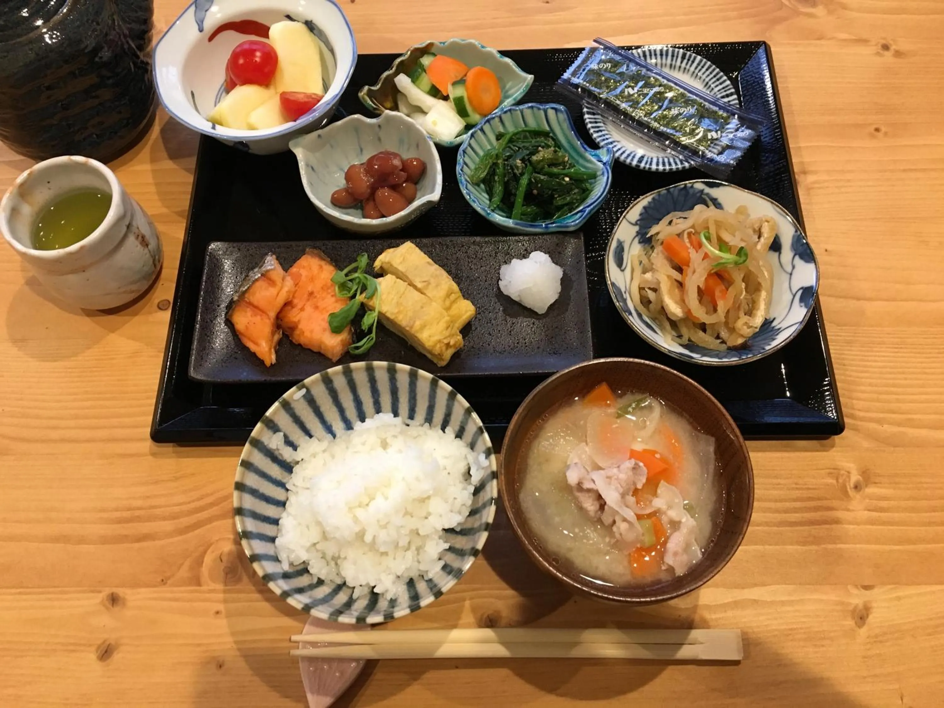 Food in B&B Izumi Nikko