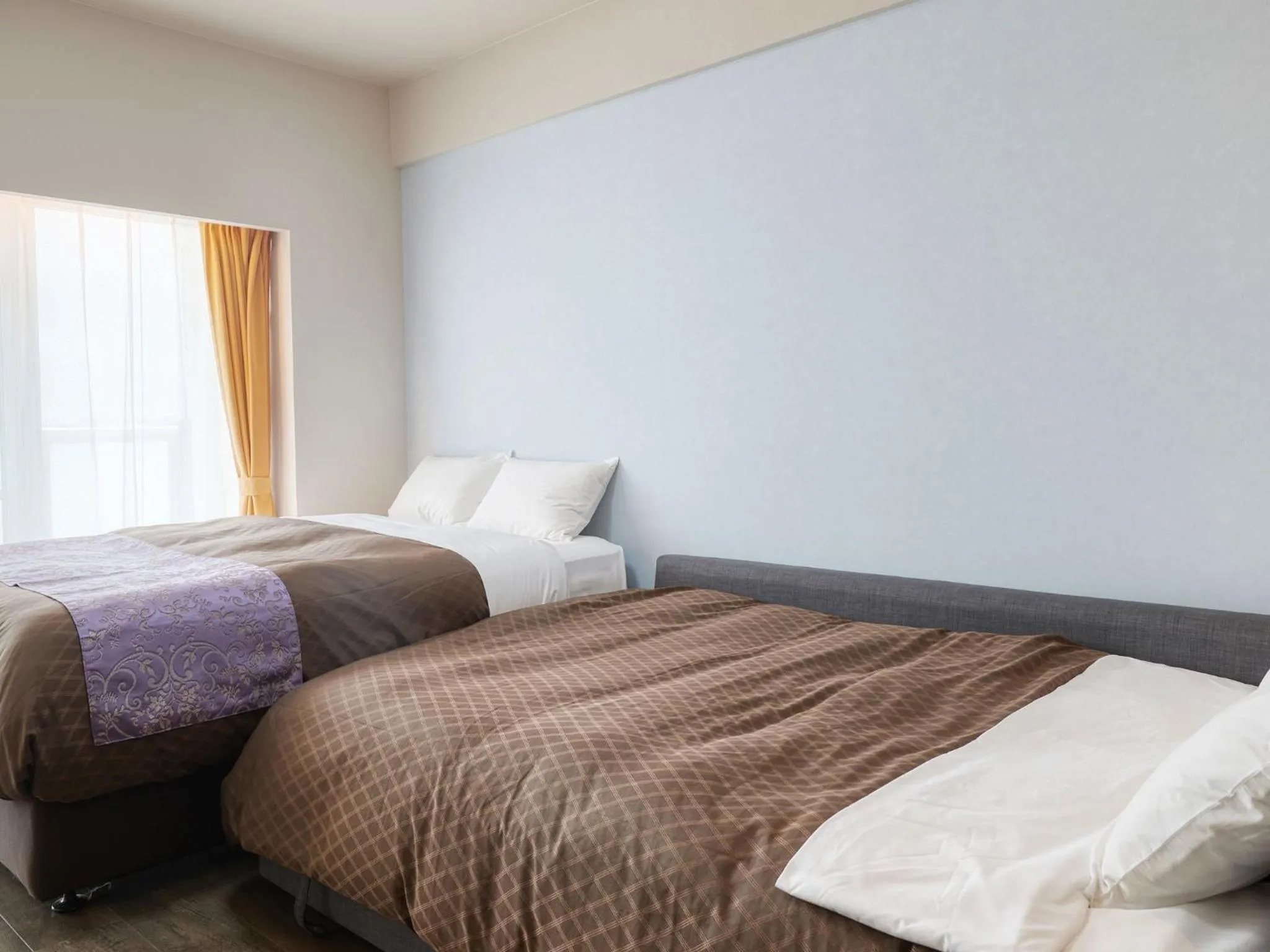 Bedroom, Bed in ミチ旅ホテル 読谷