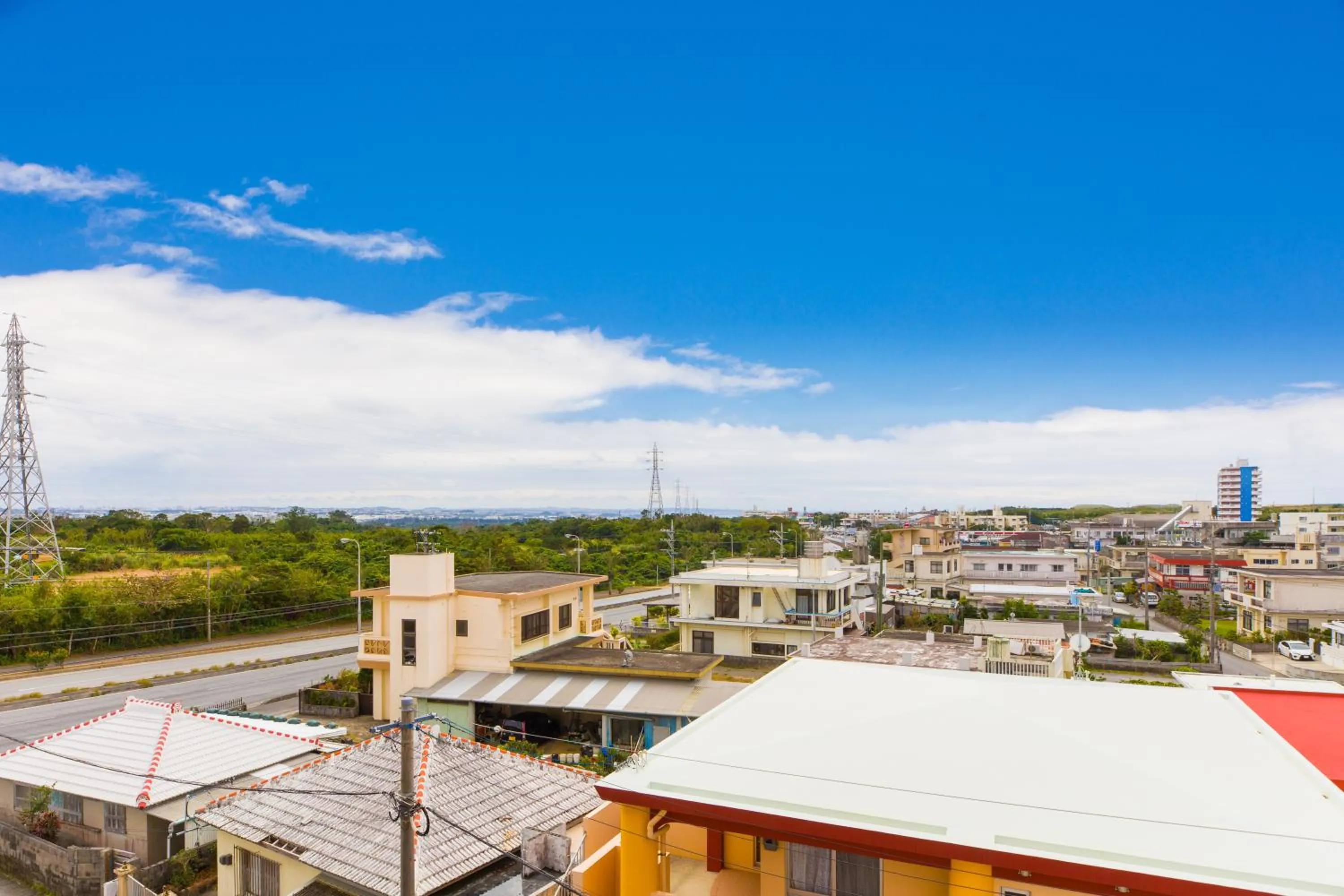 City view in ミチ旅ホテル 読谷