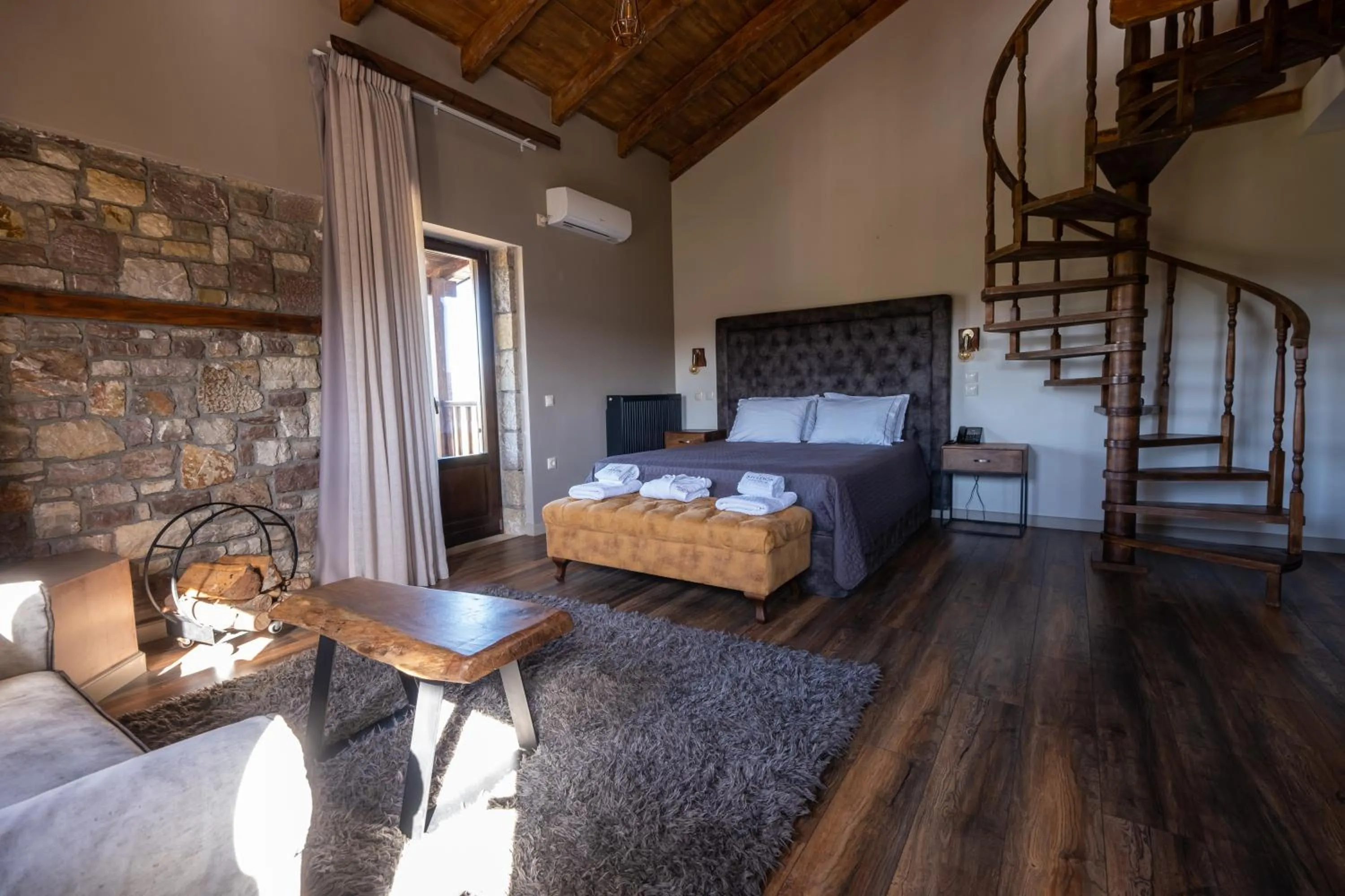 Photo of the whole room, Bed in Mylaon Boutique Hotel & Spa