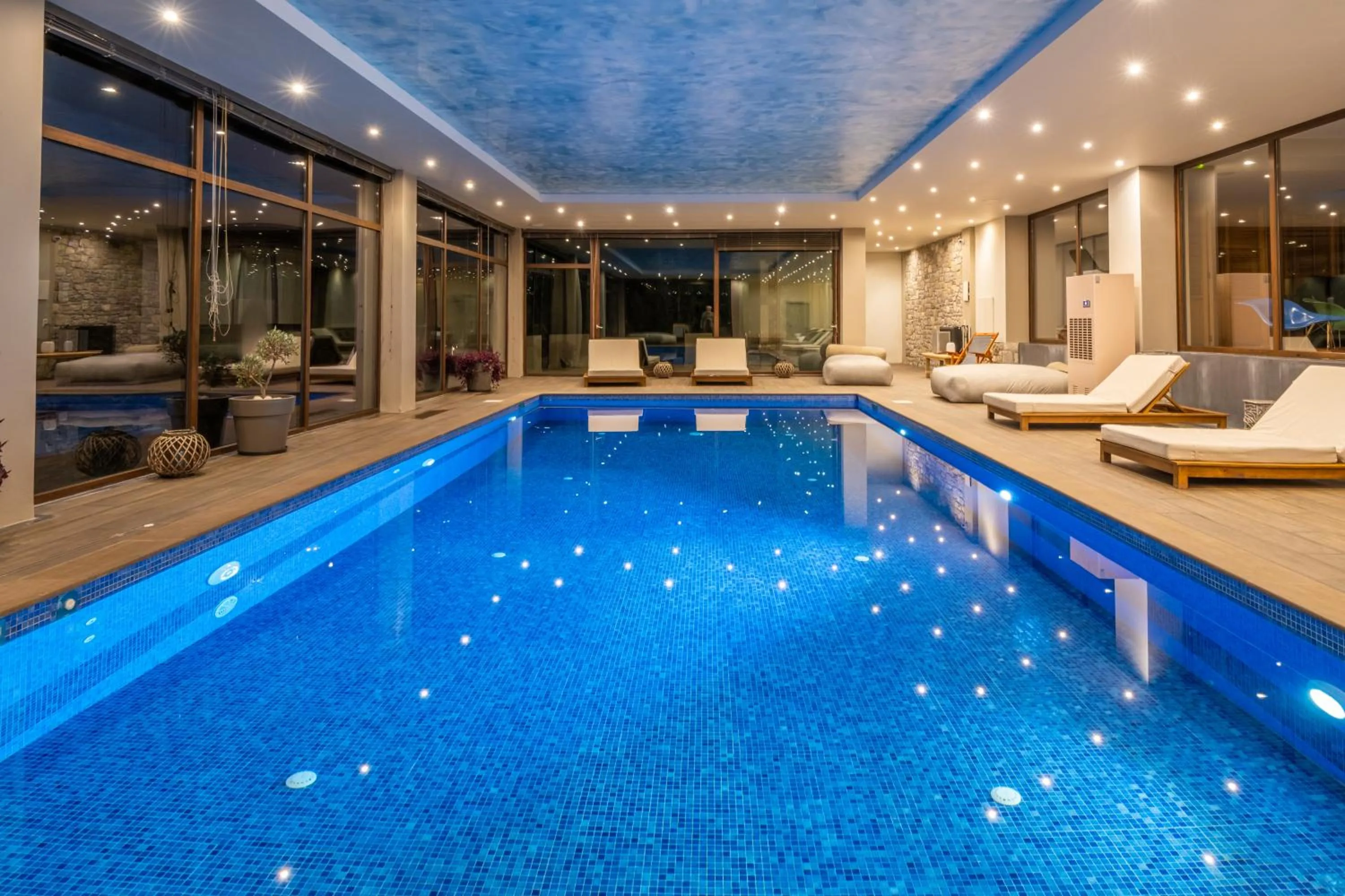 Swimming pool in Mylaon Boutique Hotel & Spa