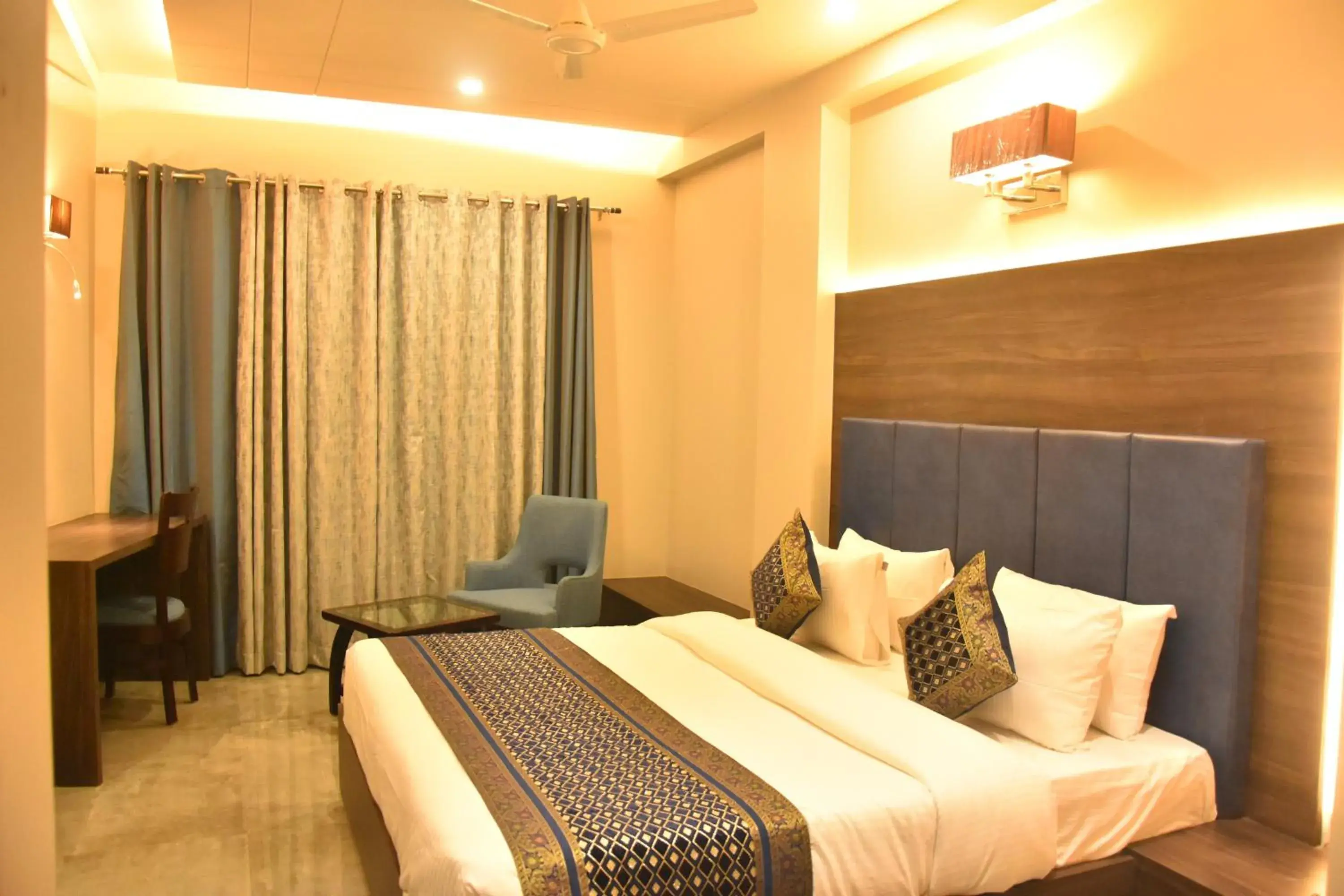 Bed in Hotel Abhinav International Bed in Hotel Abhinav International