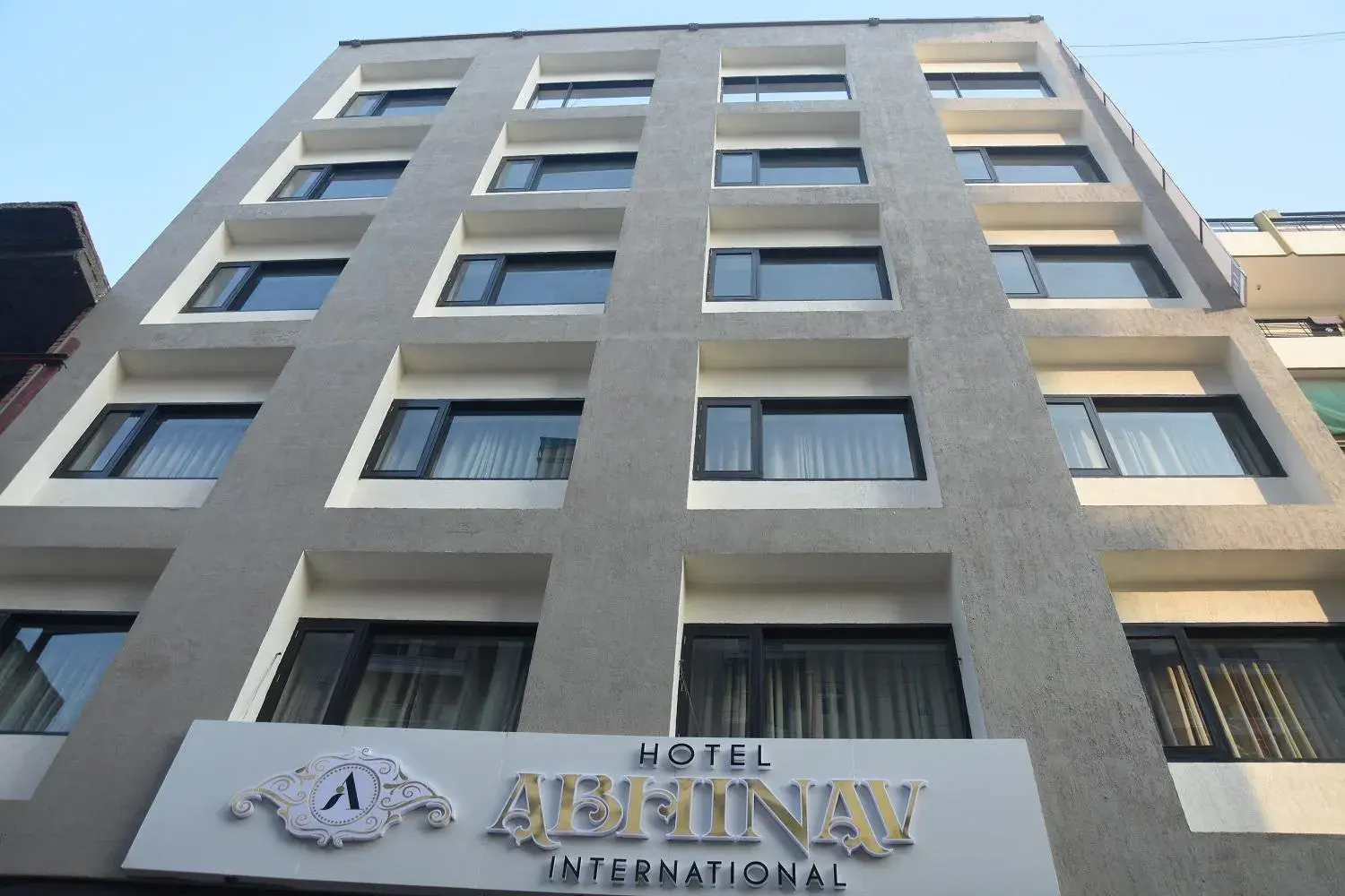 Property building in Hotel Abhinav International Property building in Hotel Abhinav International