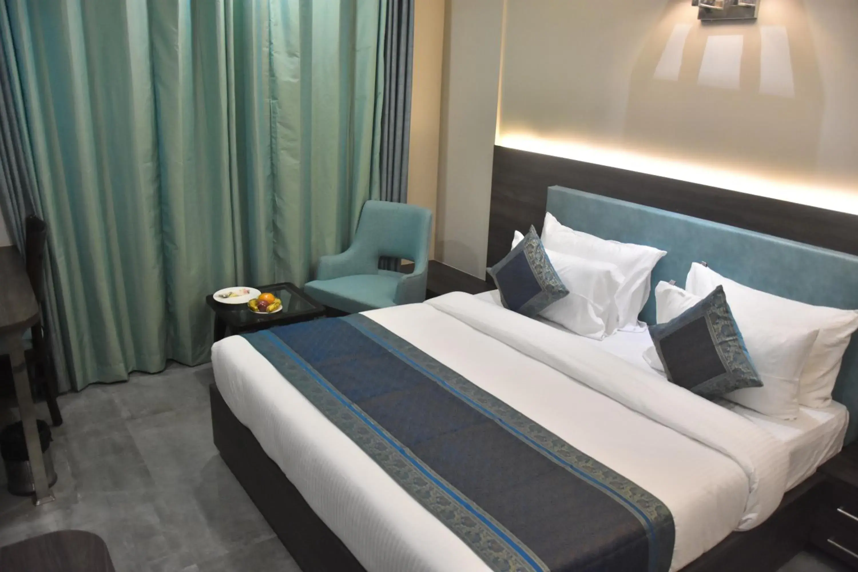 Bed in Hotel Abhinav International Bed in Hotel Abhinav International