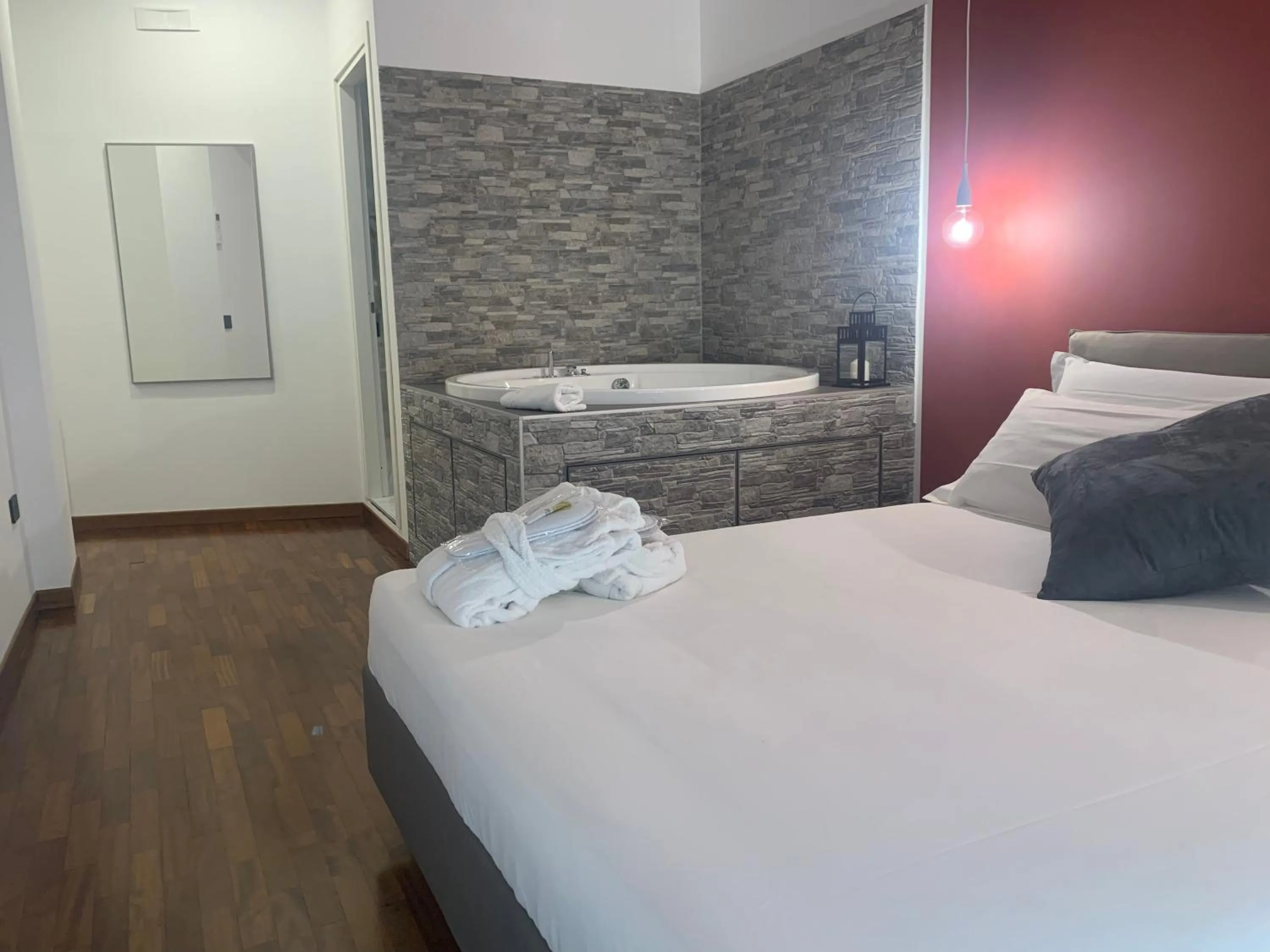 Bed in Cellamare Suite & Spa