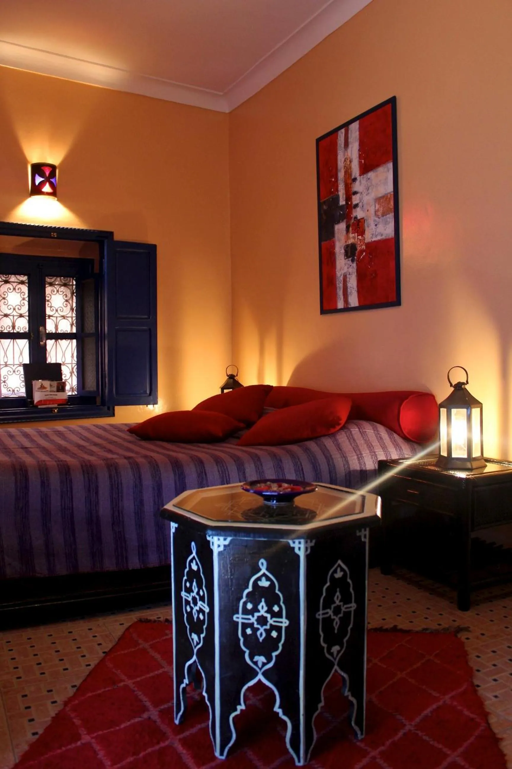 Bedroom, Bed in Riad Hotel Sherazade