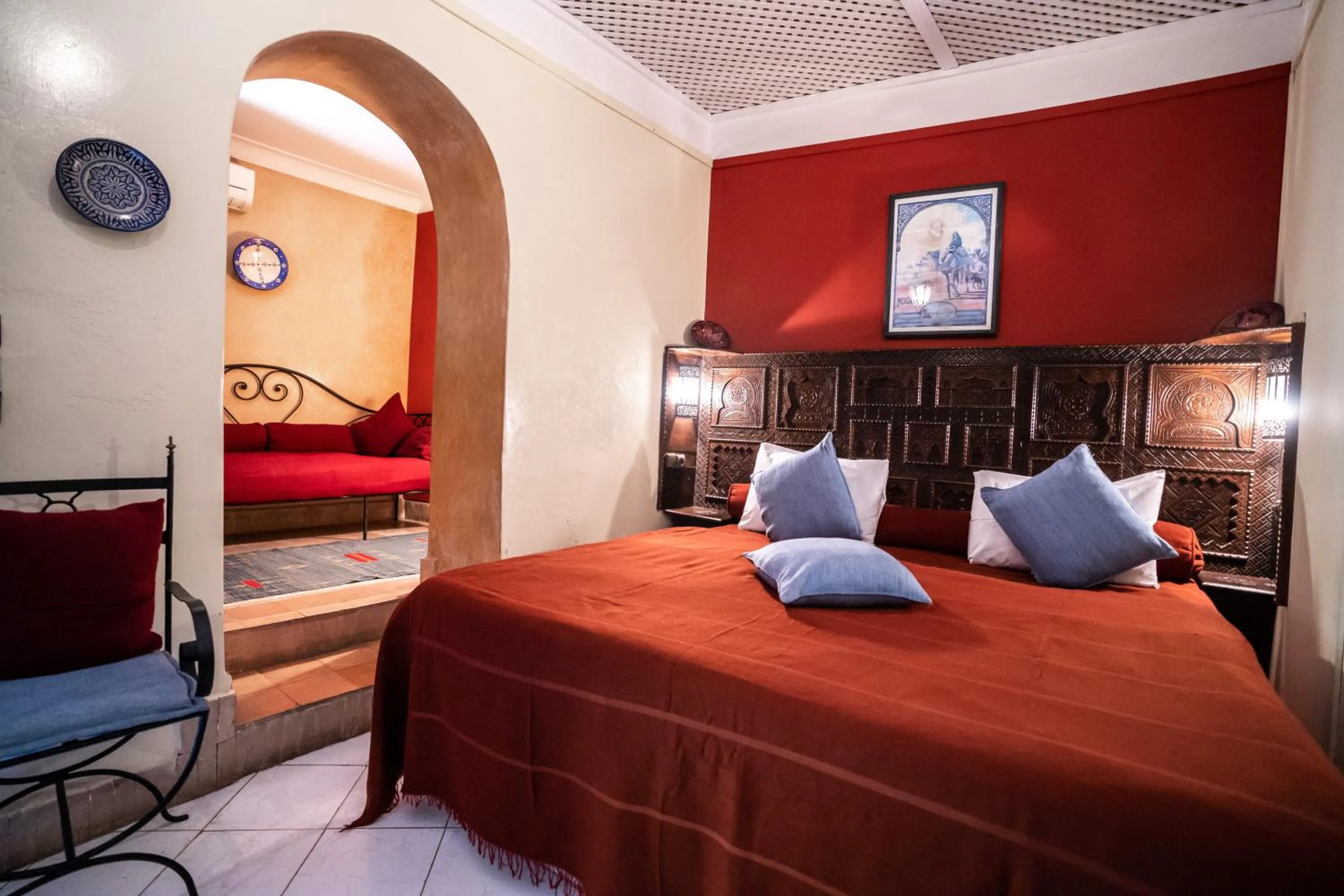 Photo of the whole room, Bed in Riad Hotel Sherazade
