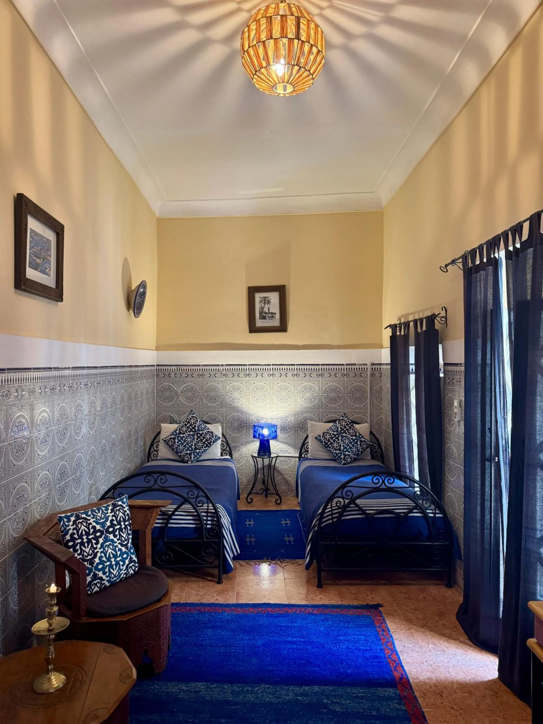Bedroom, Bed in Riad Hotel Sherazade
