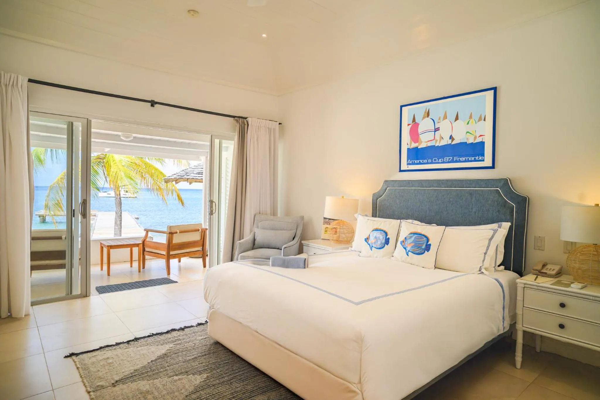 Bed in The Inn at English Harbour