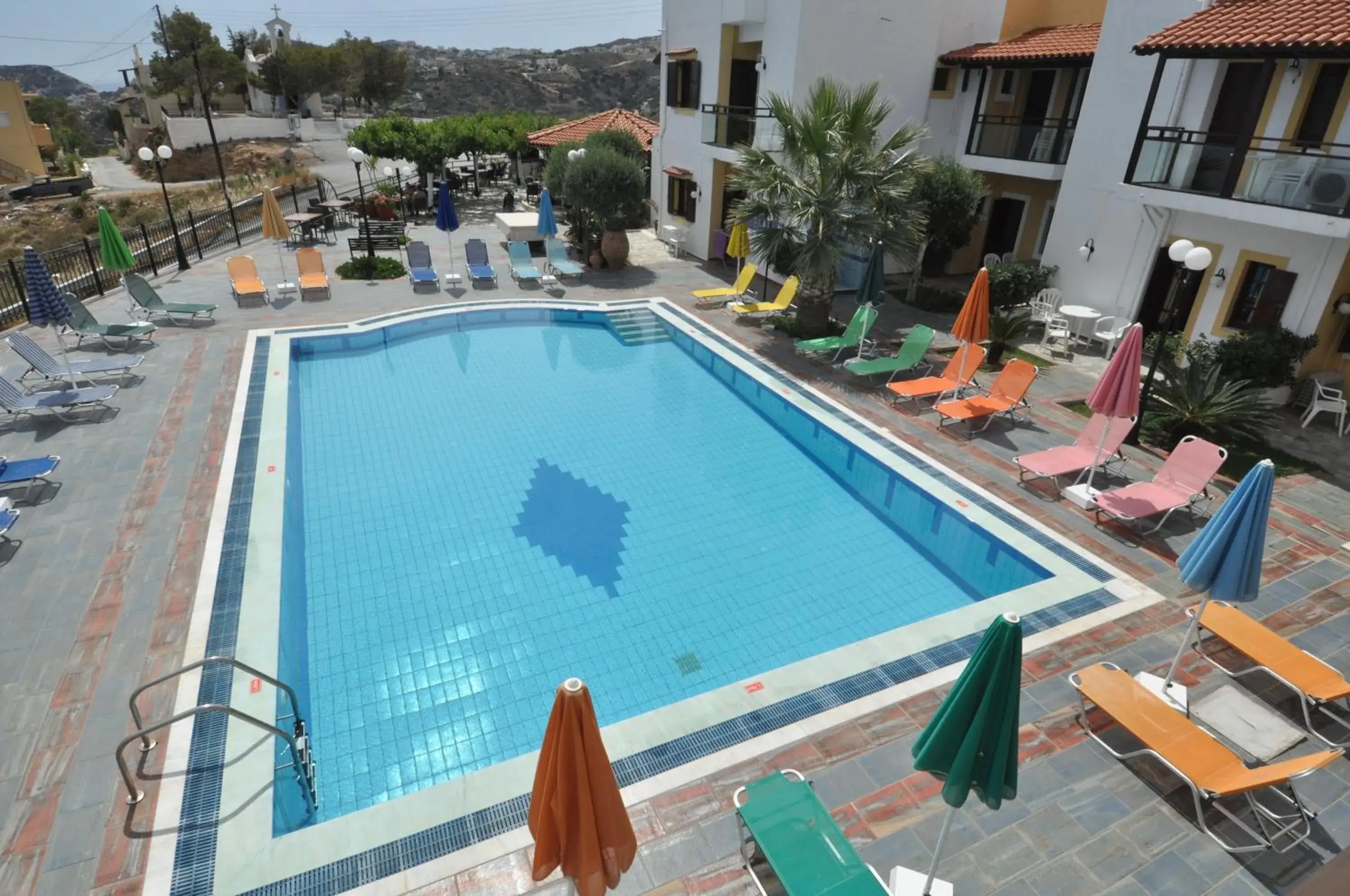 Pool view in Pennystella Apartments Pool view in Pennystella Apartments