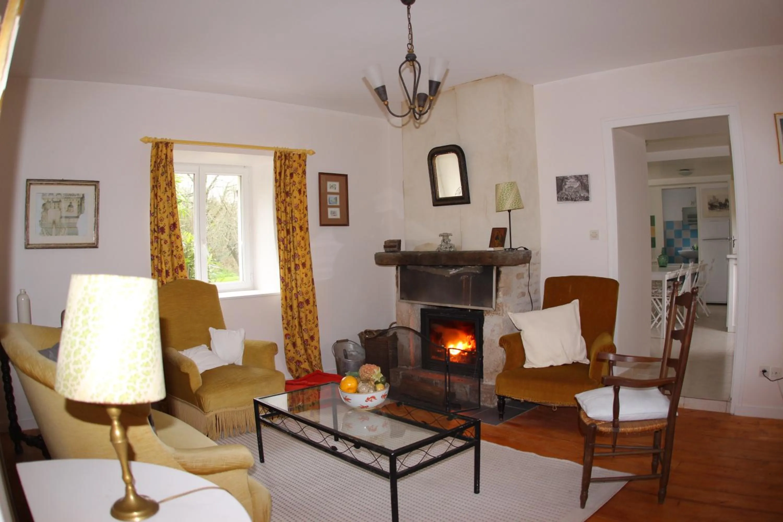 Living room in Chateau de Flottemanville