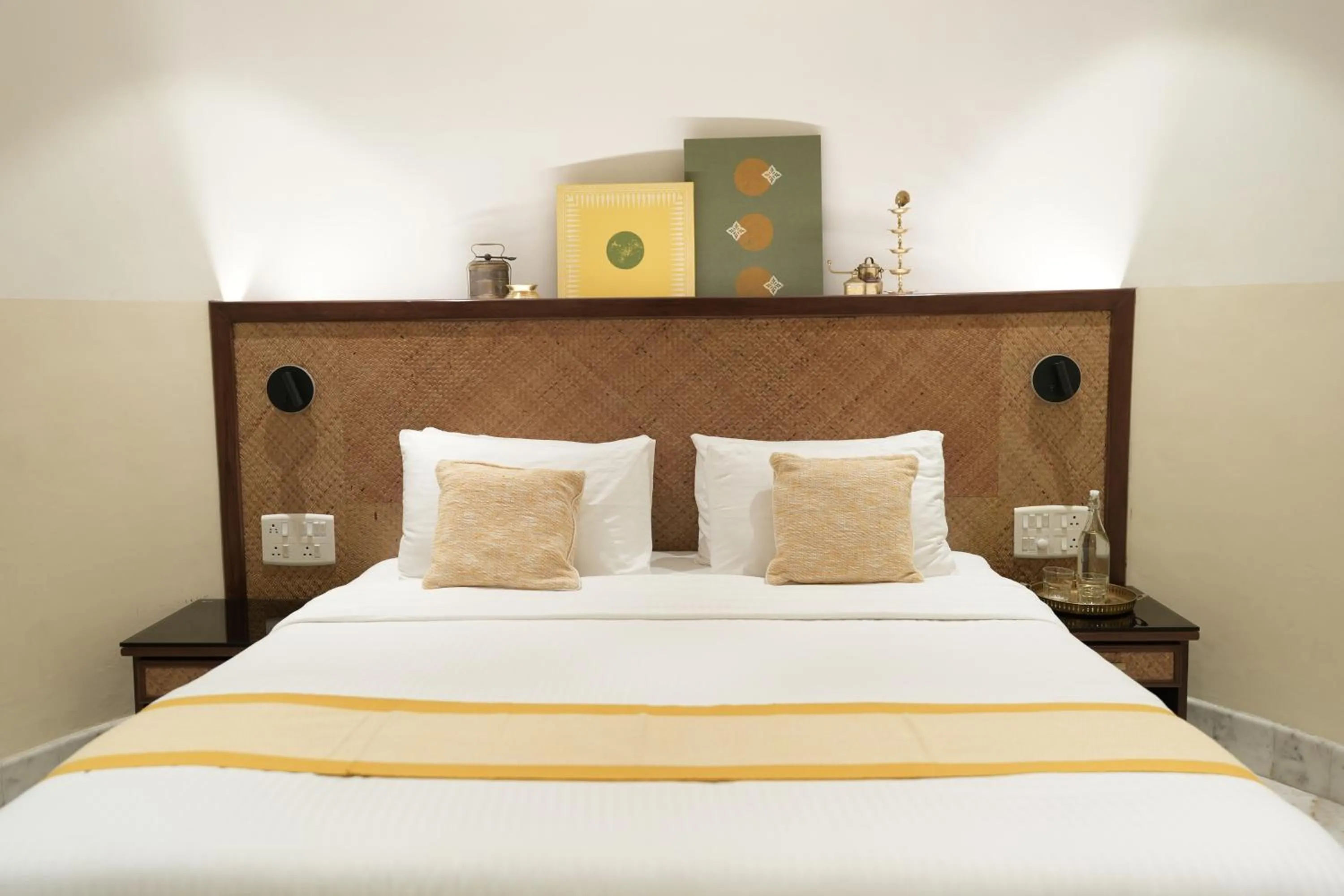 Bed in Hanu Reddy Residences Poes Garden