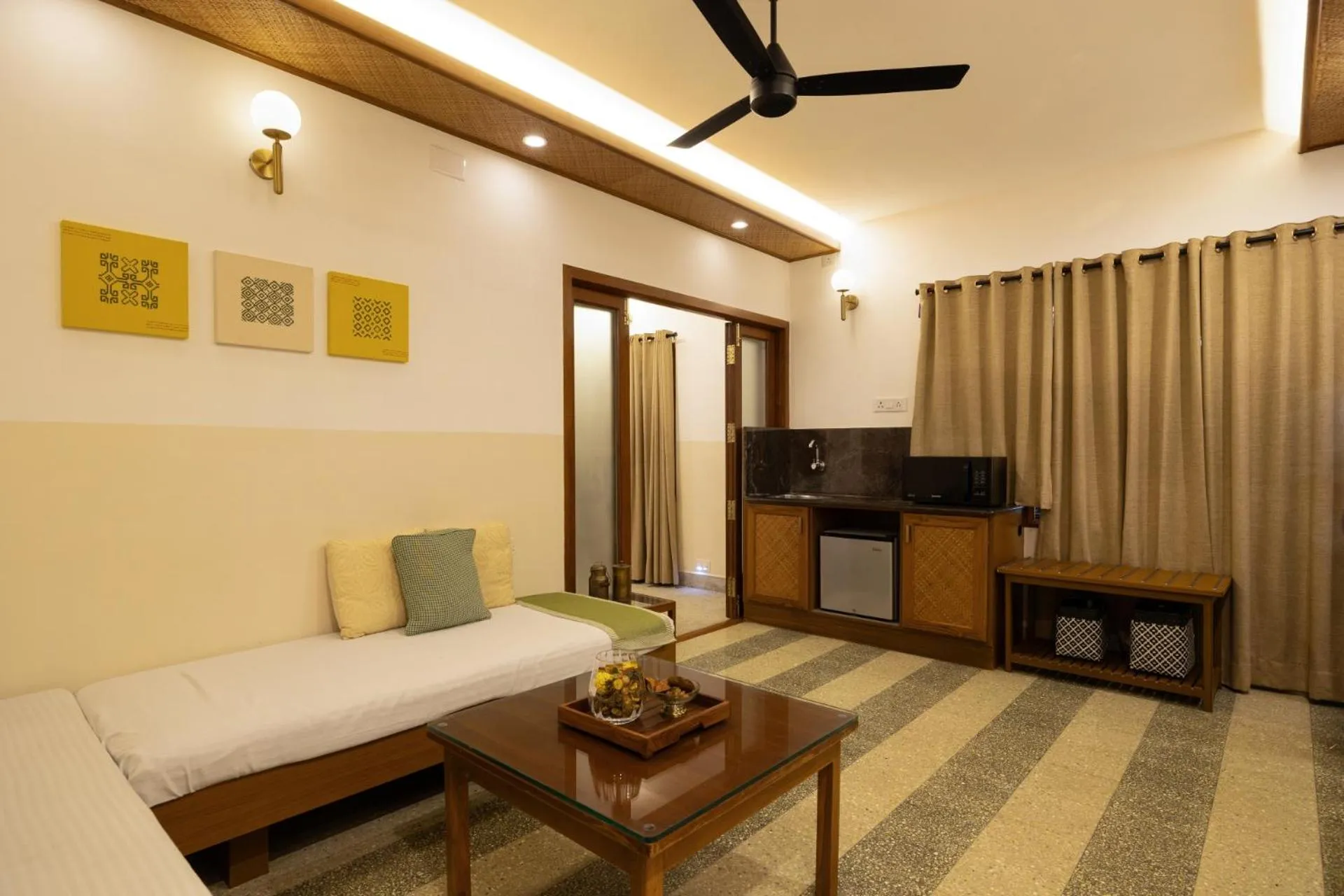 Living room in Hanu Reddy Residences, Poes Garden - Boutique Urban Retreat