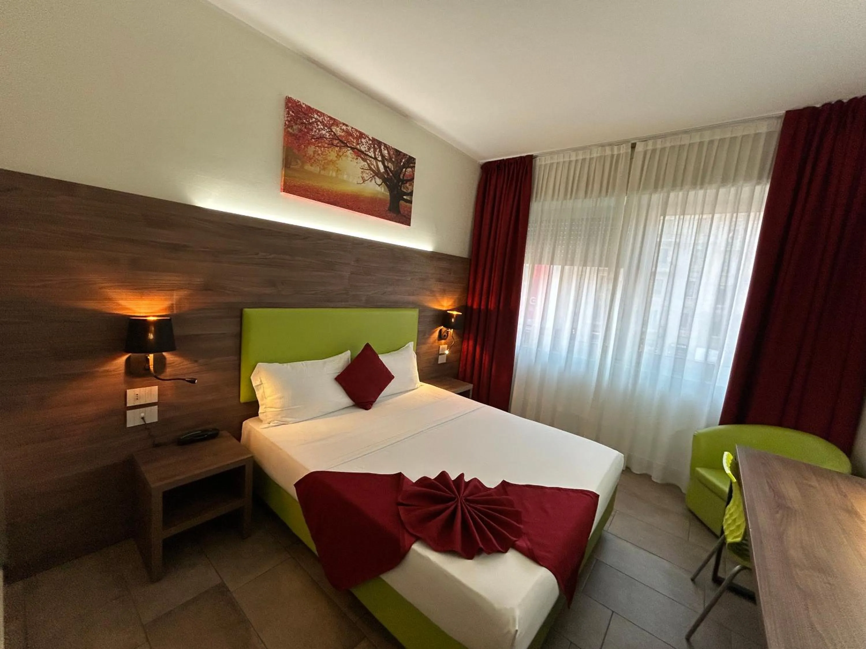 Bed in Hotel Stradivari