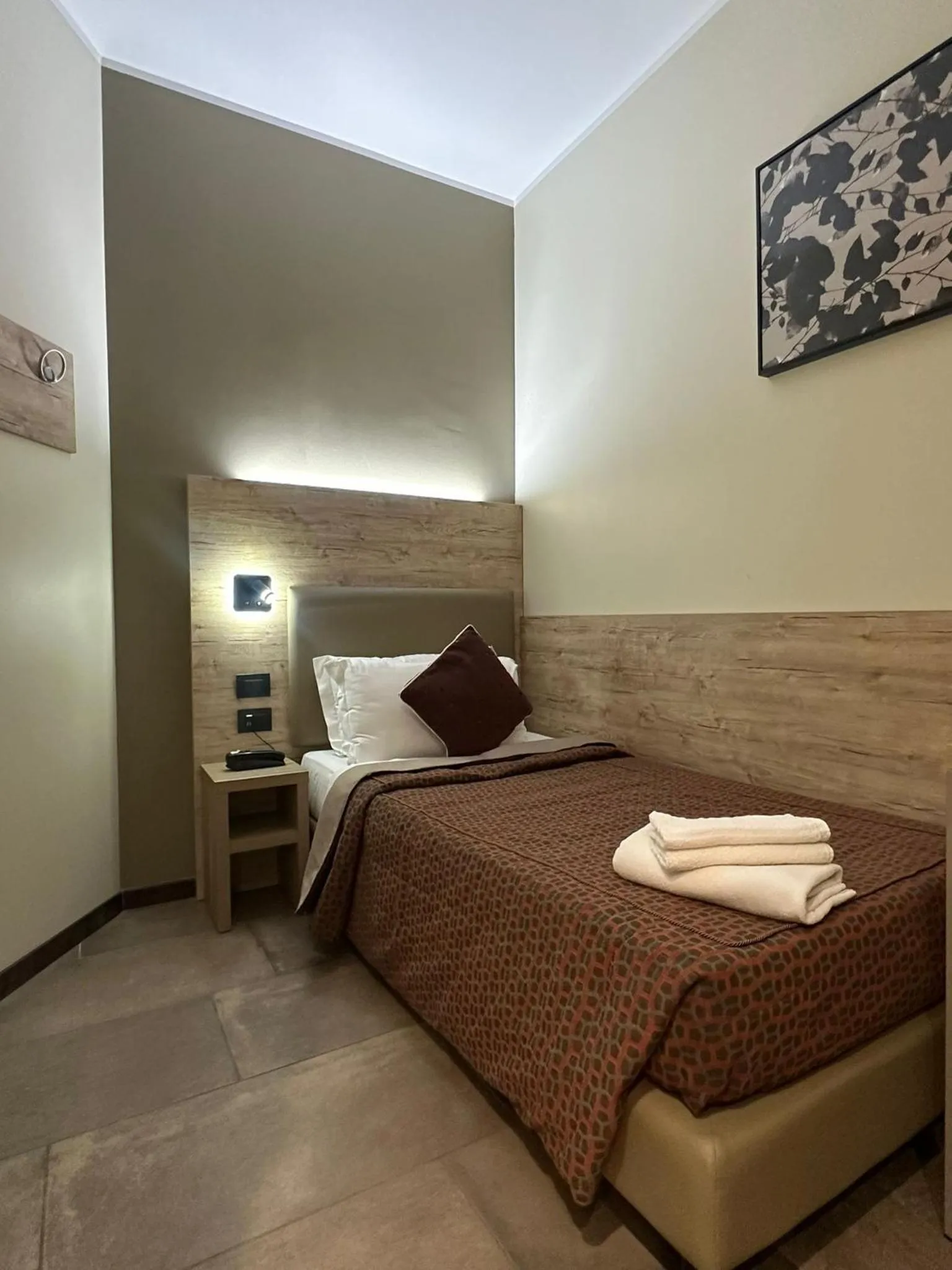 Bed in Hotel Stradivari