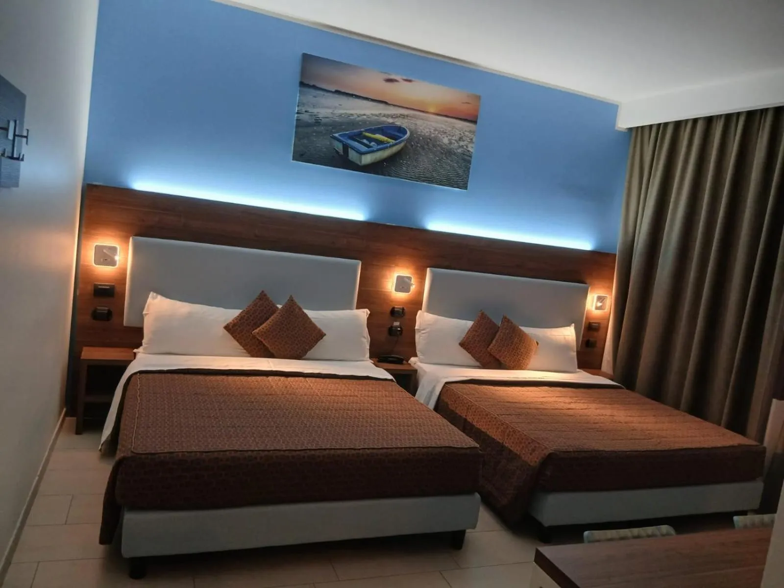 Bed in Hotel Stradivari