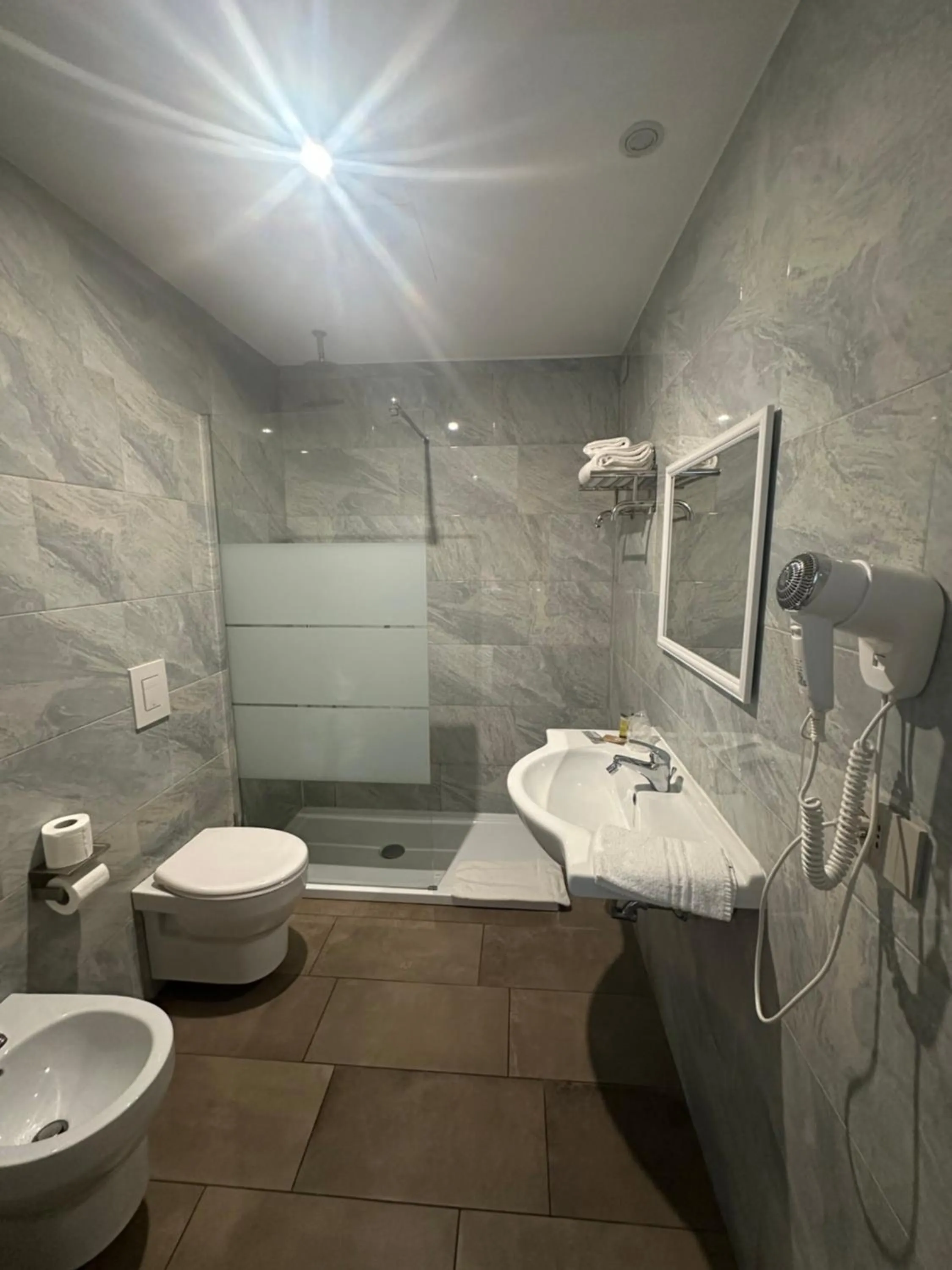 Bathroom in Hotel Stradivari