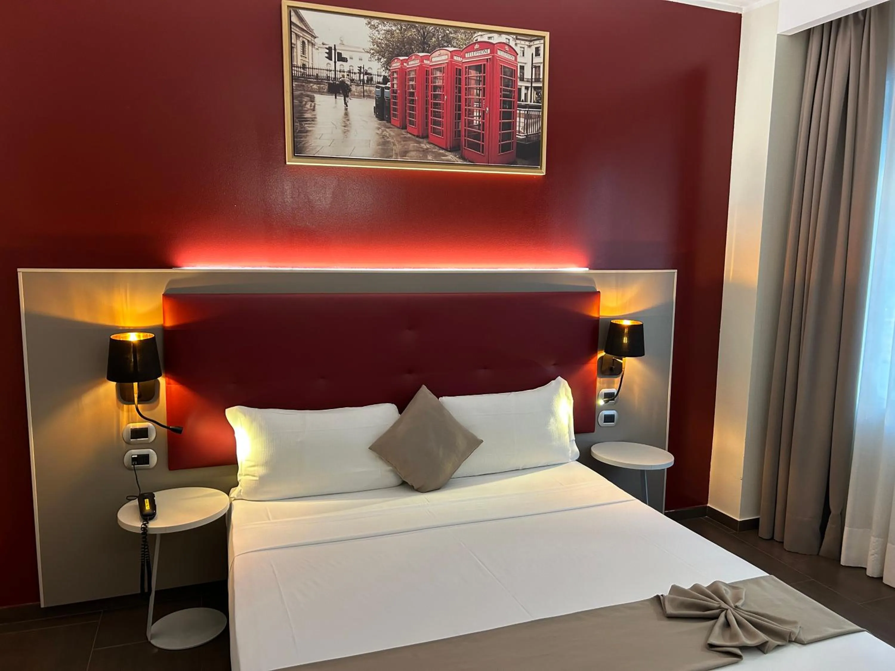 Bed in Hotel Stradivari