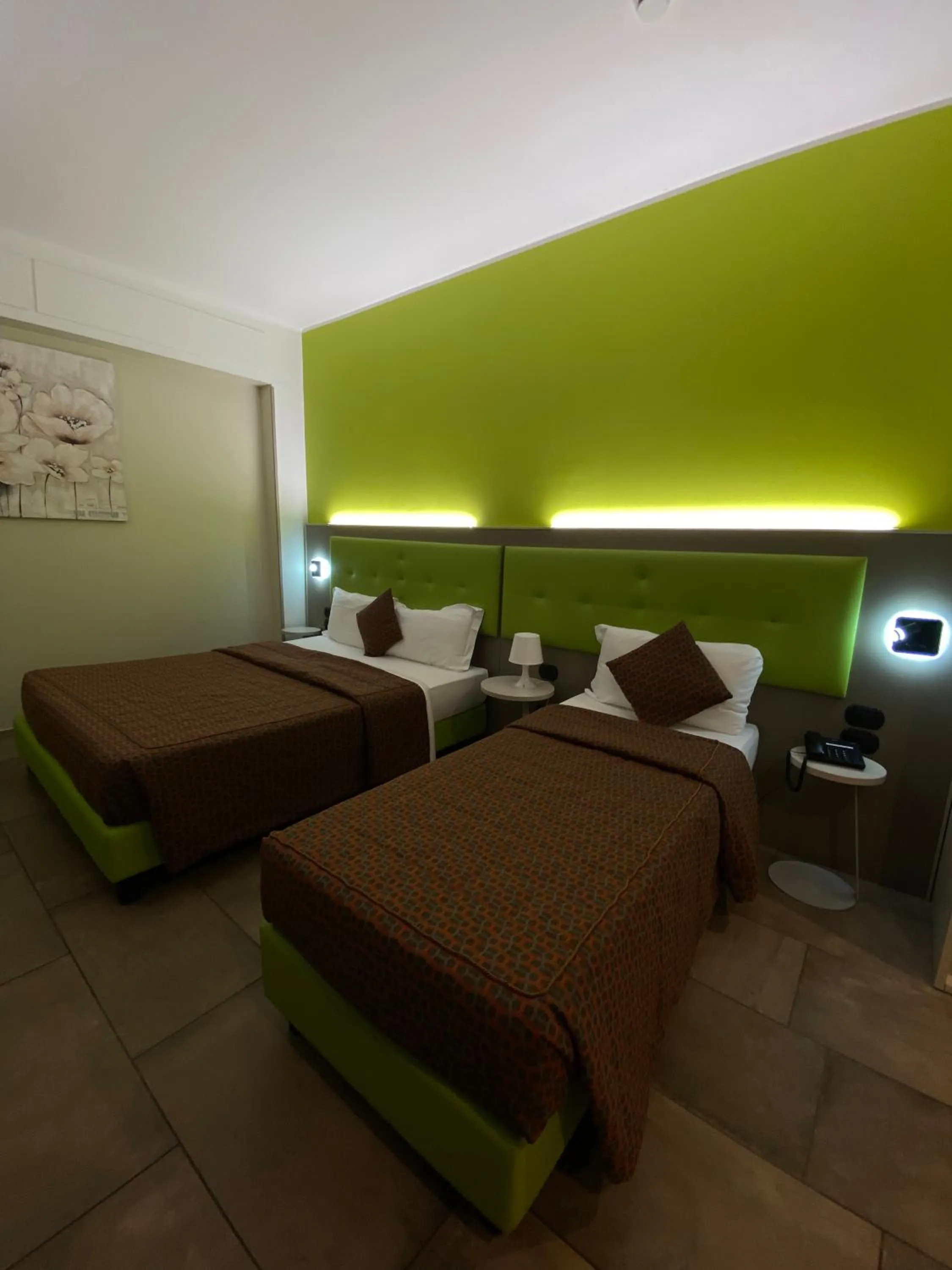 Bed in Hotel Stradivari