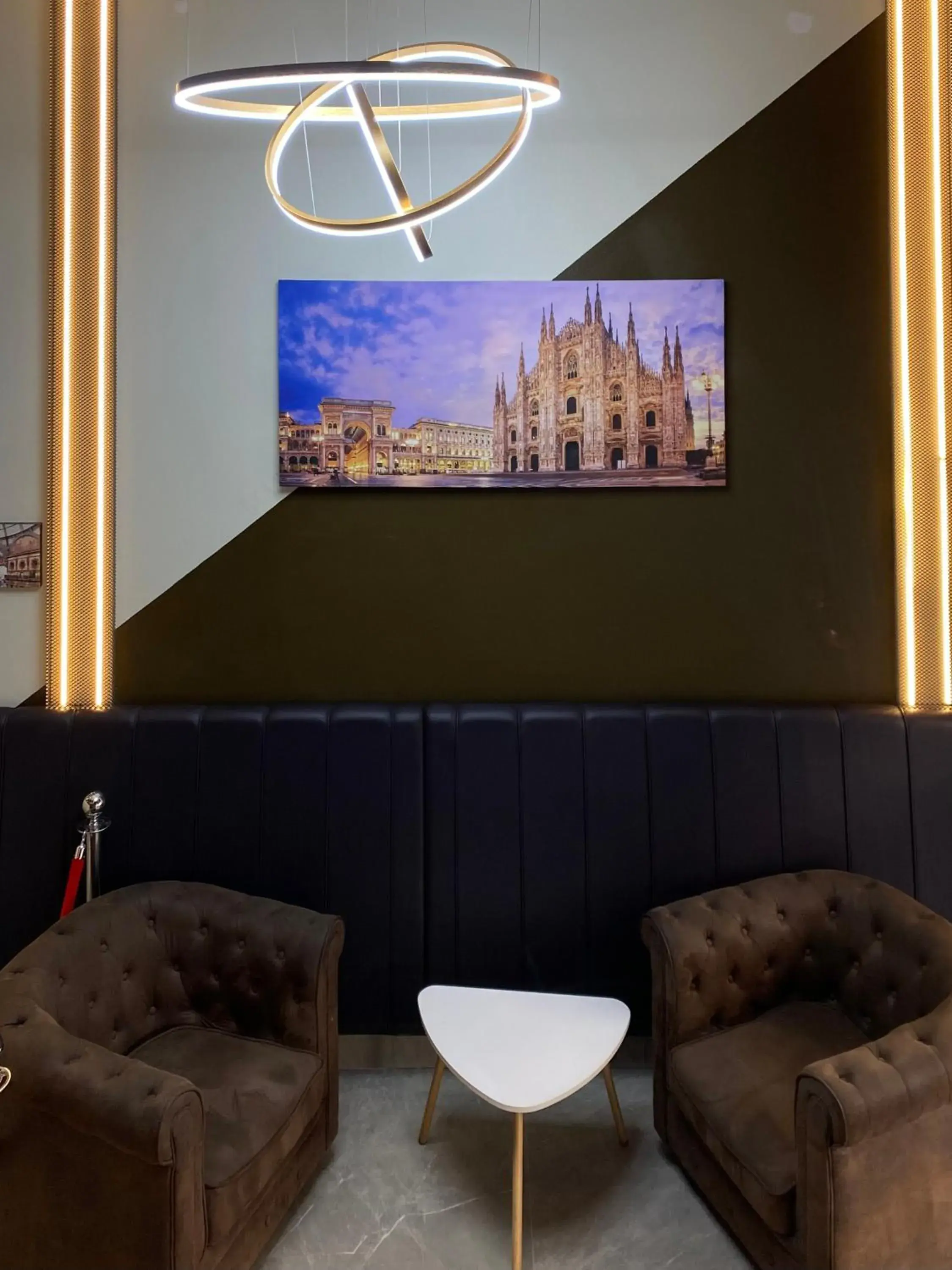 Lobby or reception in Hotel Stradivari Lobby or reception in Hotel Stradivari