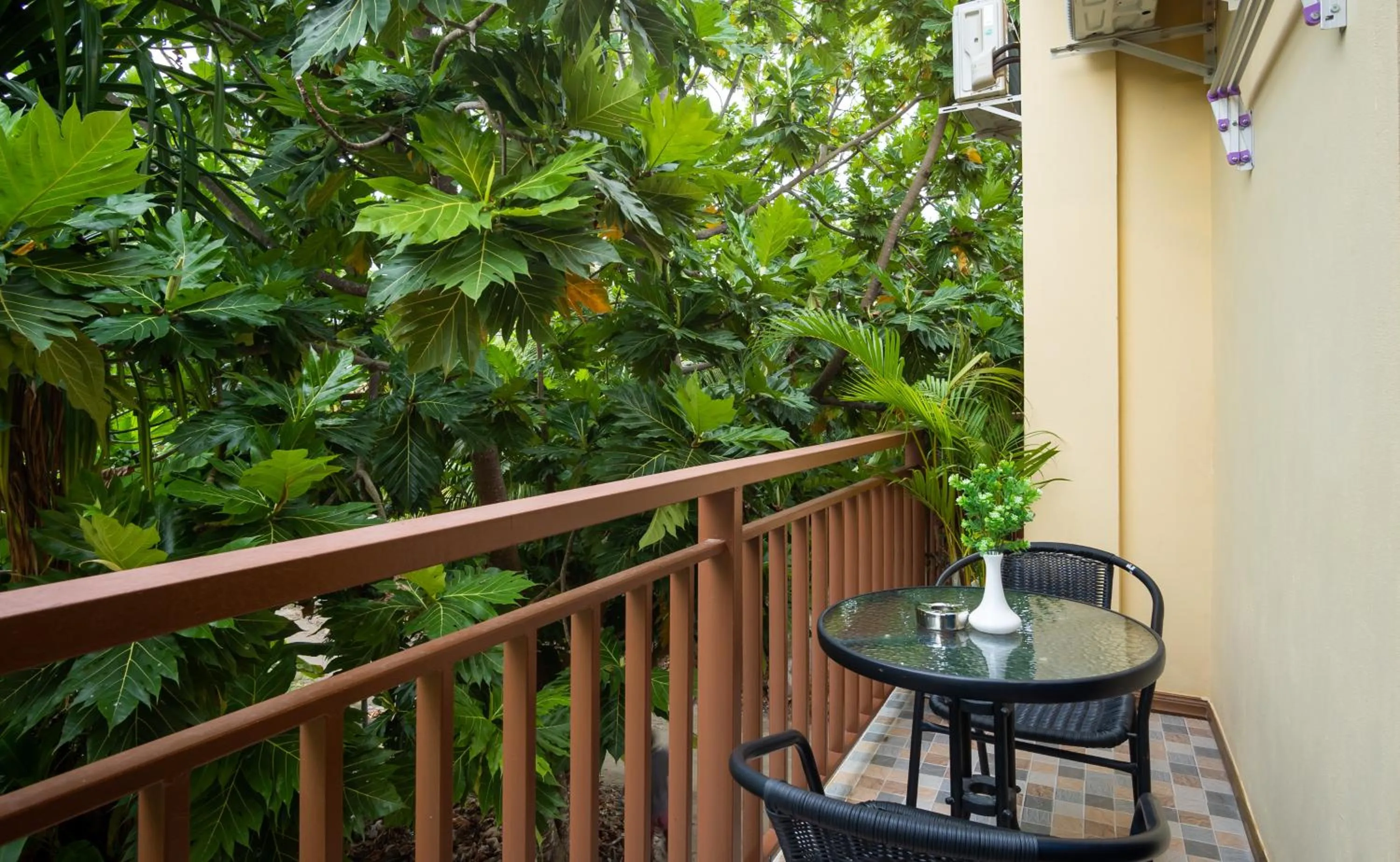 Balcony/Terrace in Nala Veli Beach & Spa