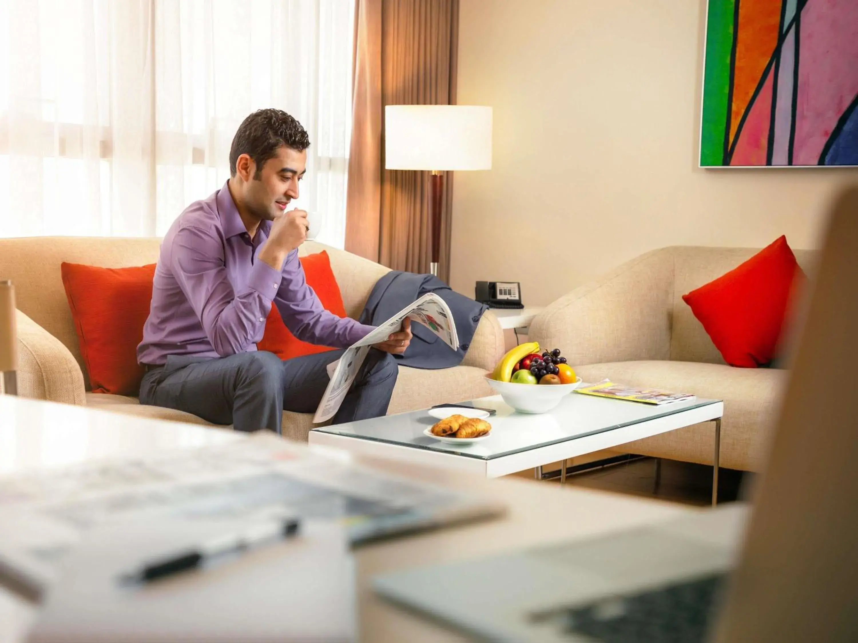 Breakfast in Ibis Abu Dhabi Gate Breakfast in Ibis Abu Dhabi Gate