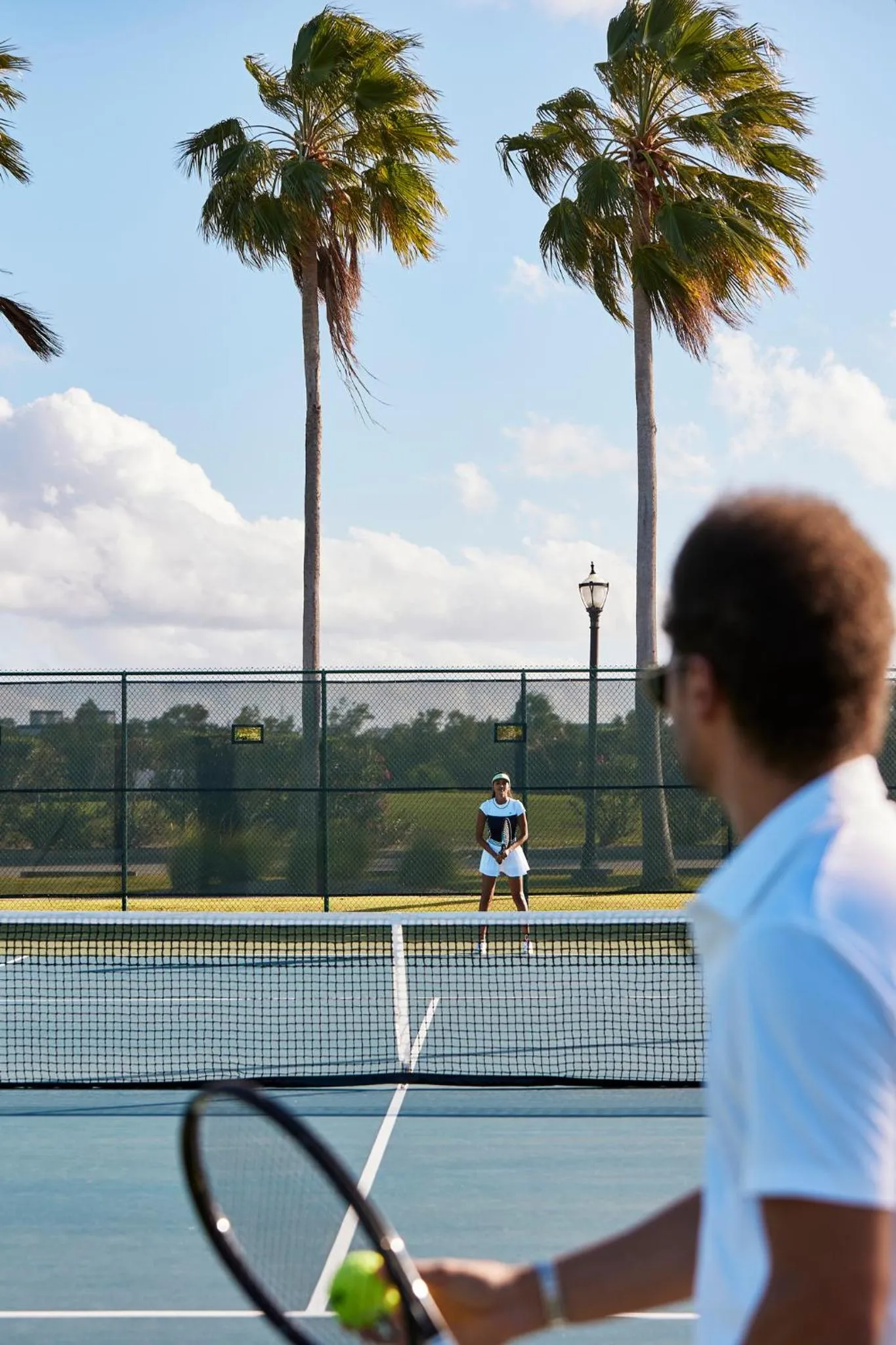 Tennis court in The Ritz-Carlton, Grand Cayman
