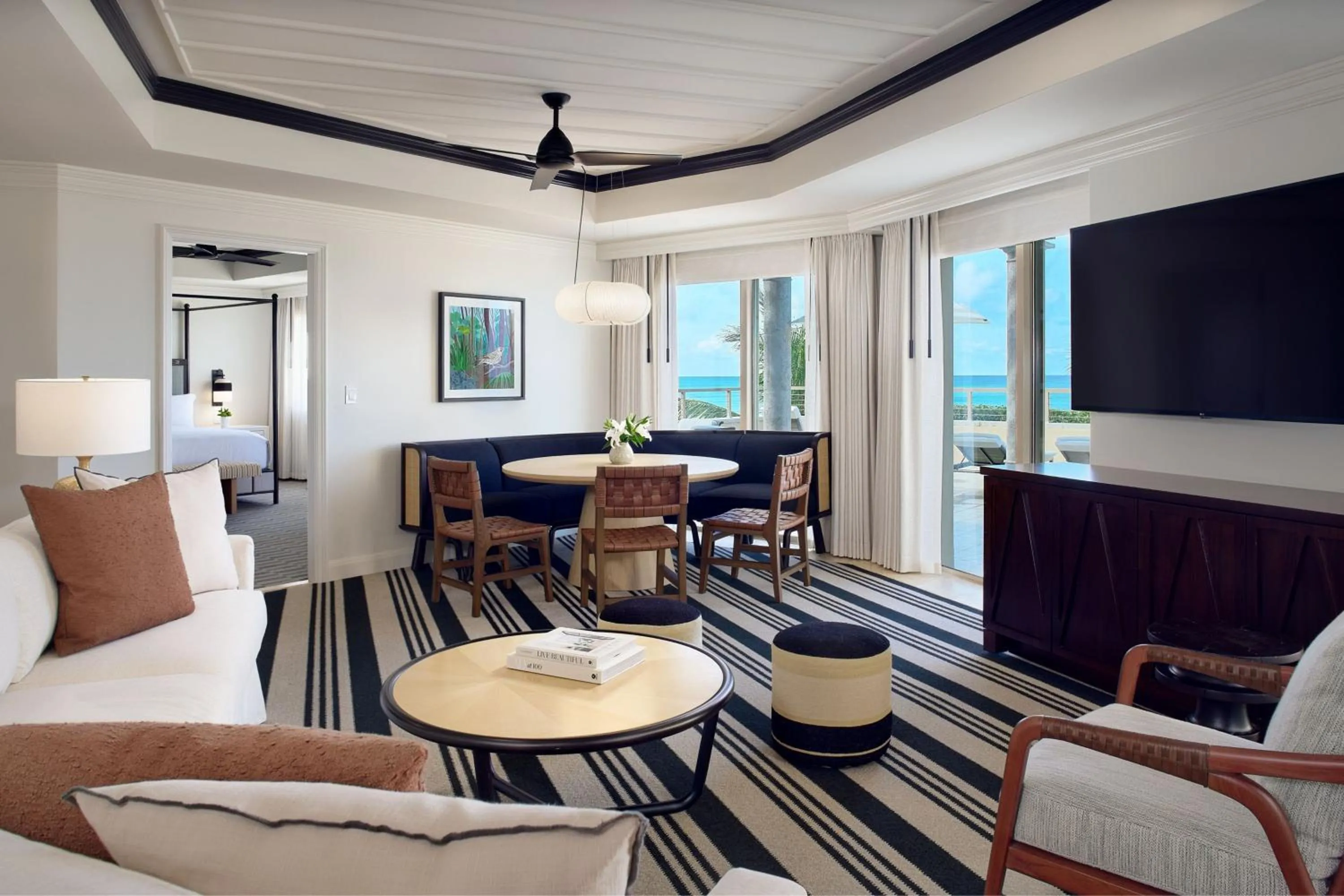 Living room in The Ritz-Carlton, Grand Cayman