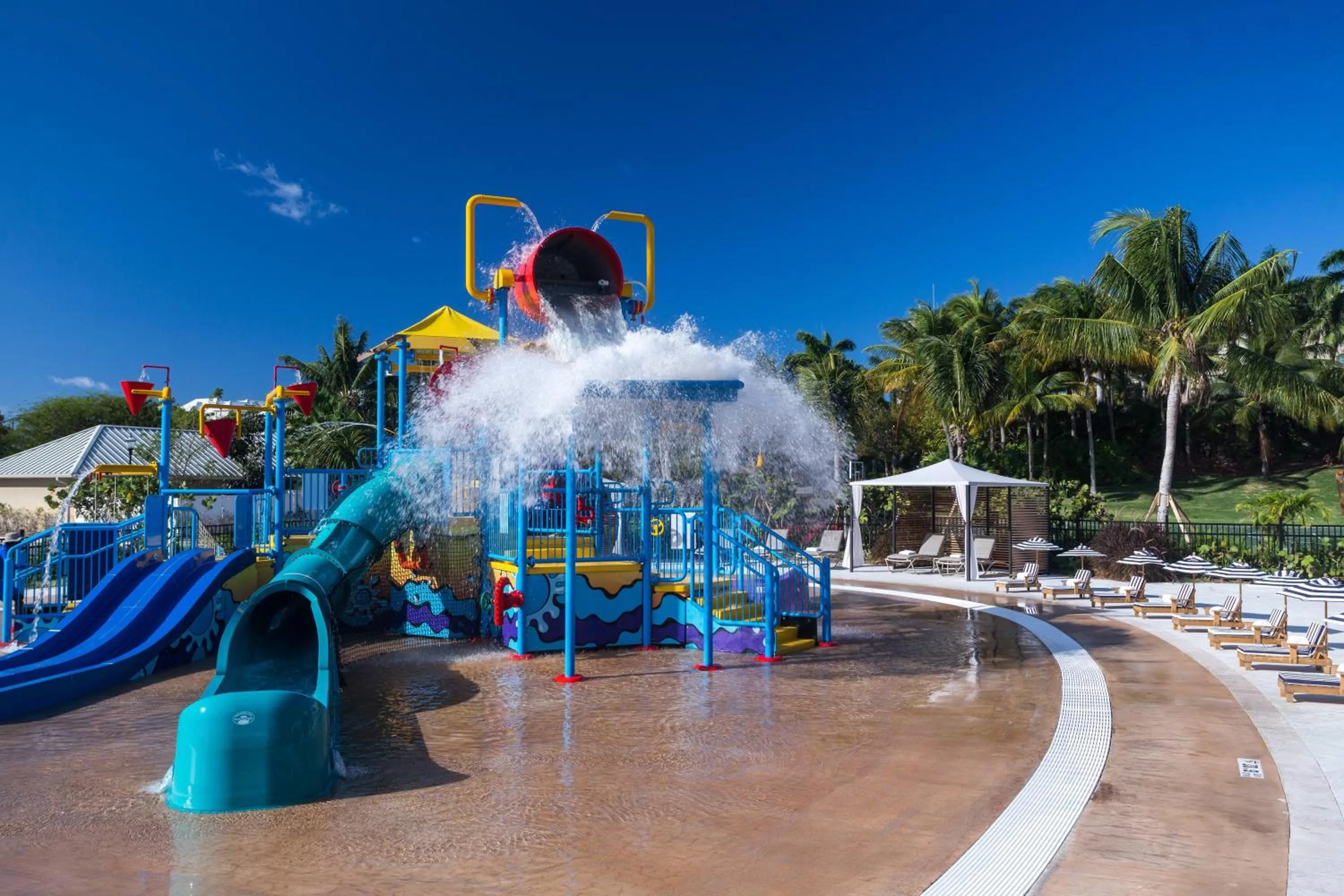 Aqua park in The Ritz-Carlton, Grand Cayman