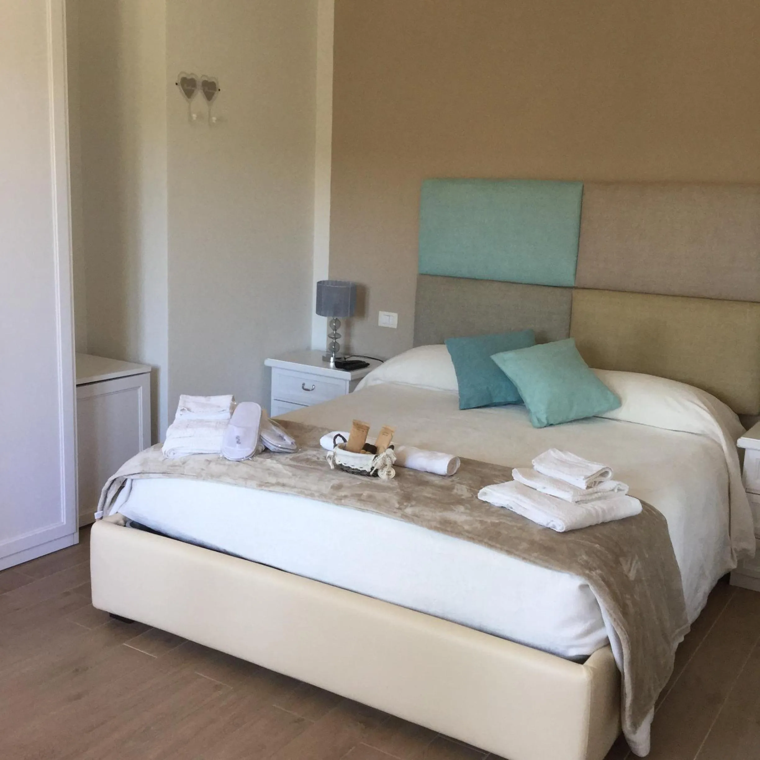 Bed in Il Giardino di Daniela Apartments