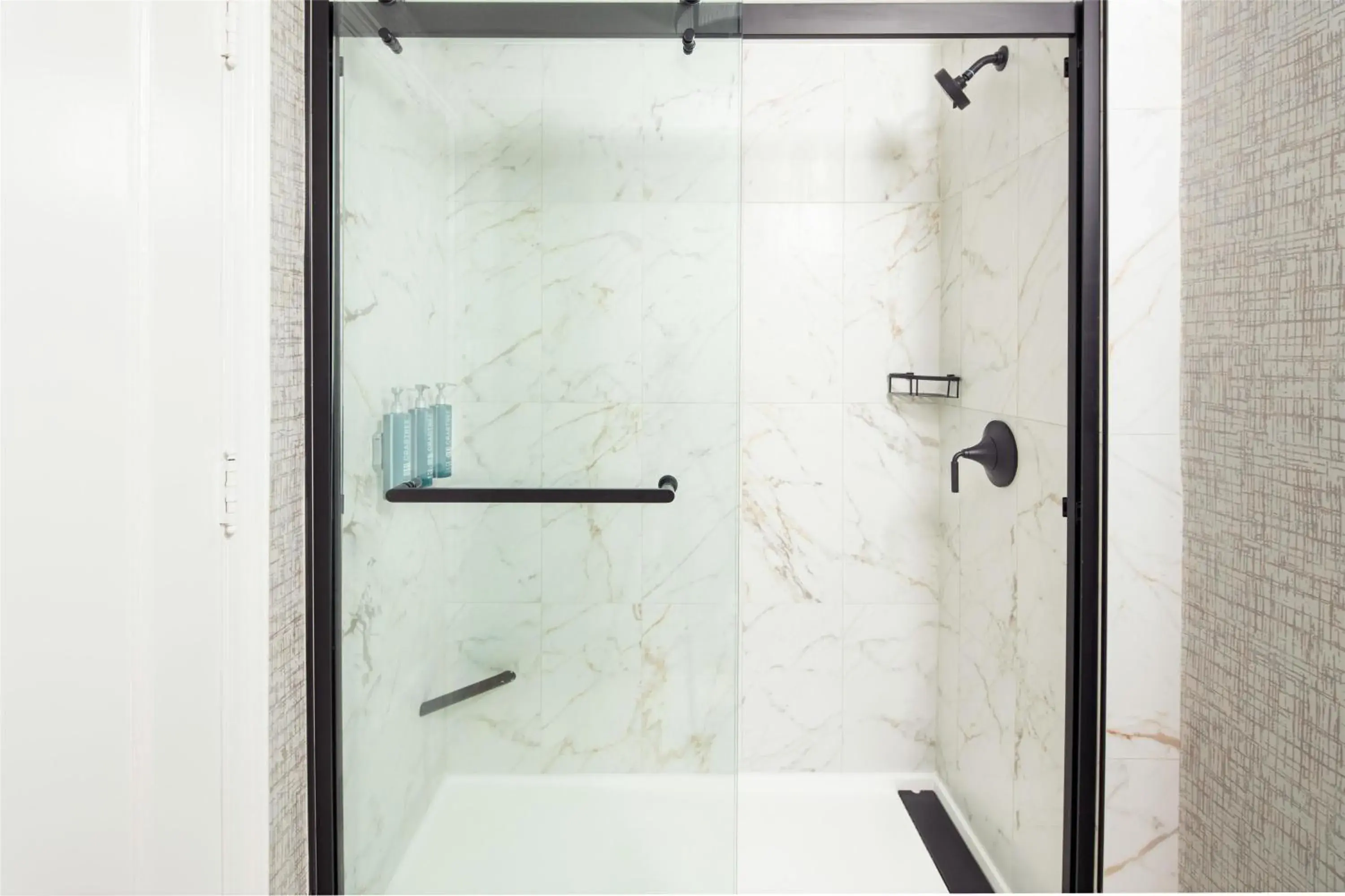 Bathroom in Hilton Milwaukee Bathroom in Hilton Milwaukee