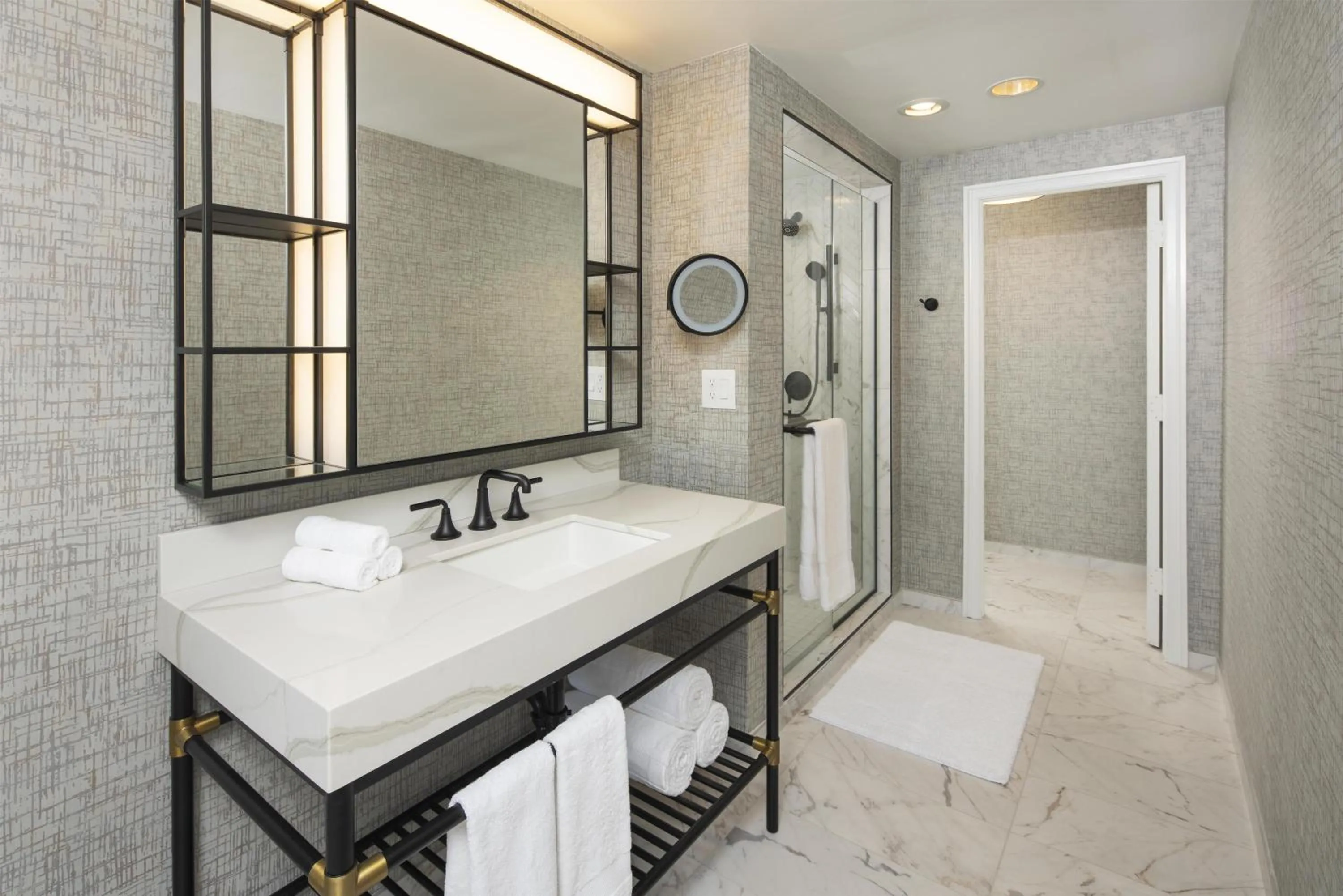 Bathroom in Hilton Milwaukee