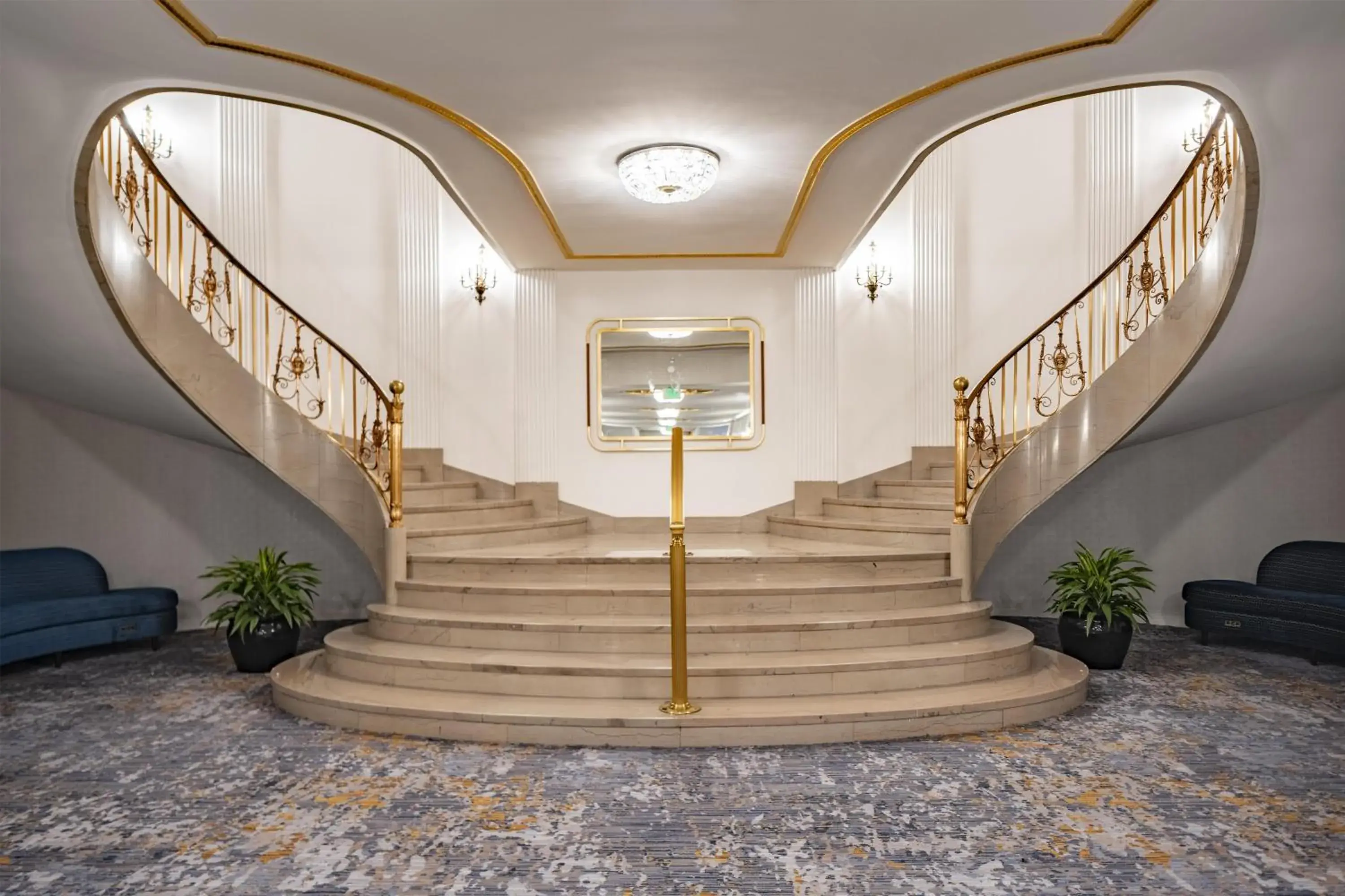 Lobby or reception in Hilton Milwaukee Lobby or reception in Hilton Milwaukee