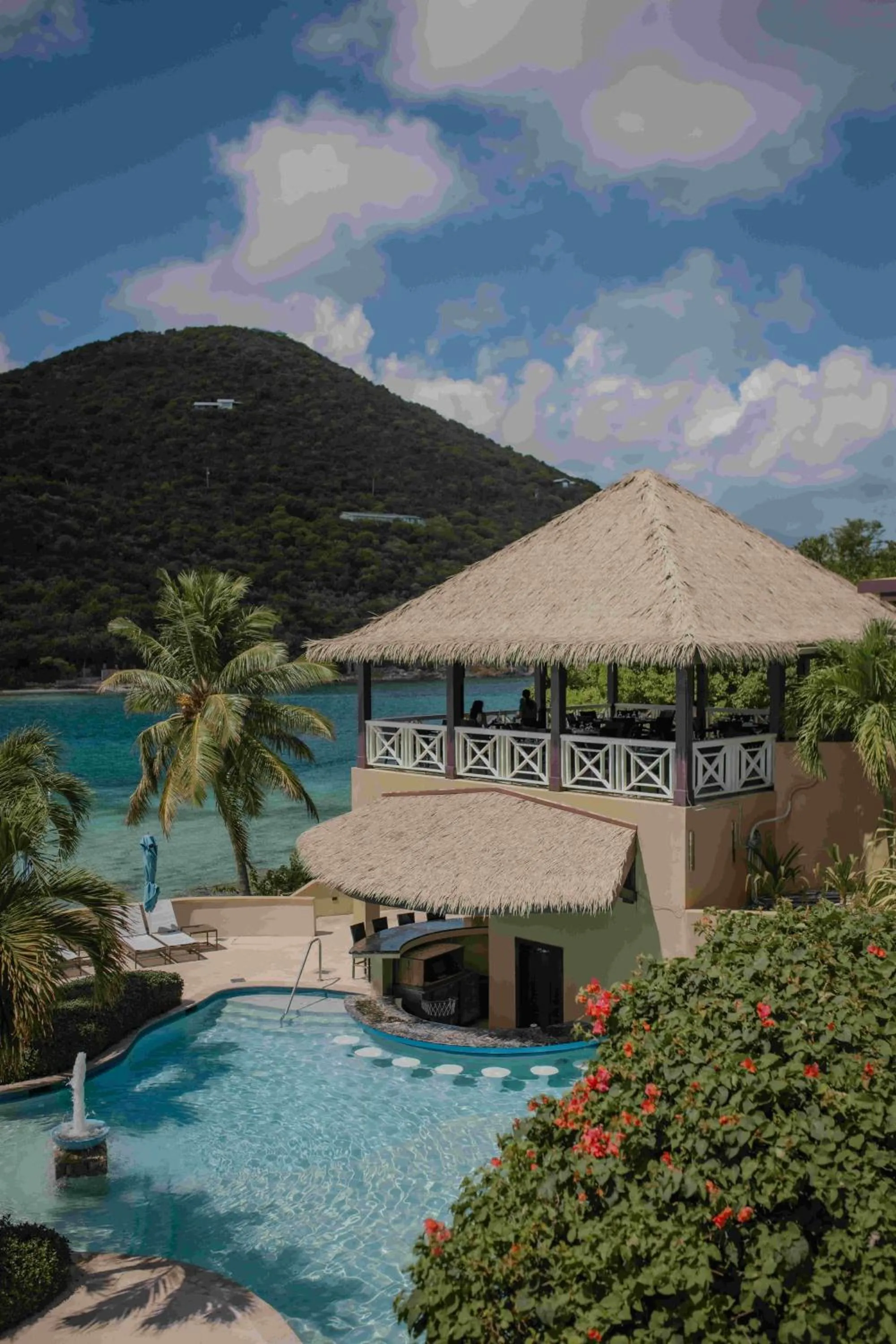 Swimming pool in Scrub Island Resort, Spa & Marina